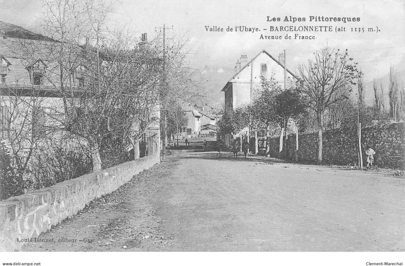 BARCELONNETTE - Avenue De France - Très Bon état - Barcelonnetta