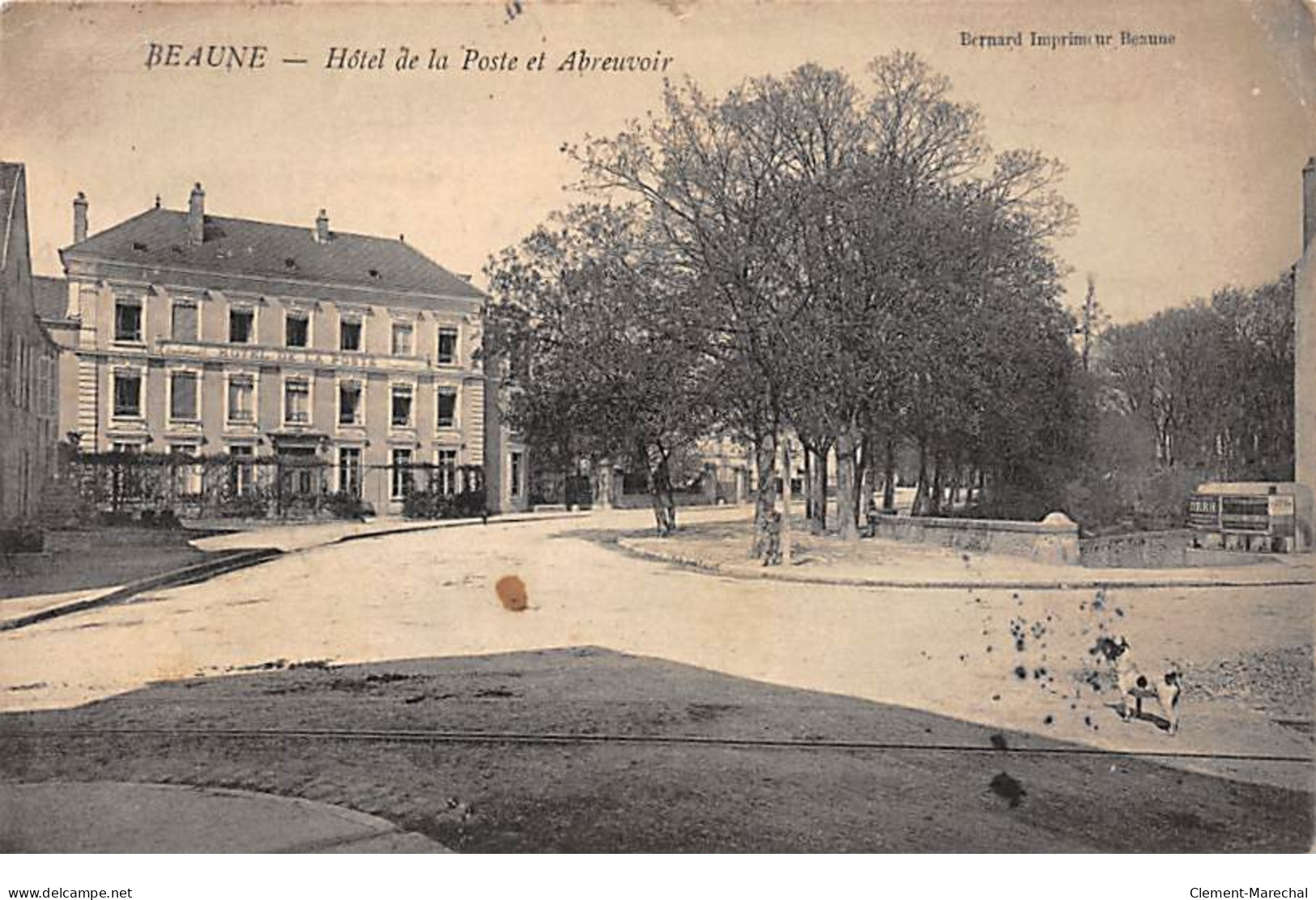 BEAUNE - Hôtel De La Poste Et Abreuvoir - Très Bon état - Beaune