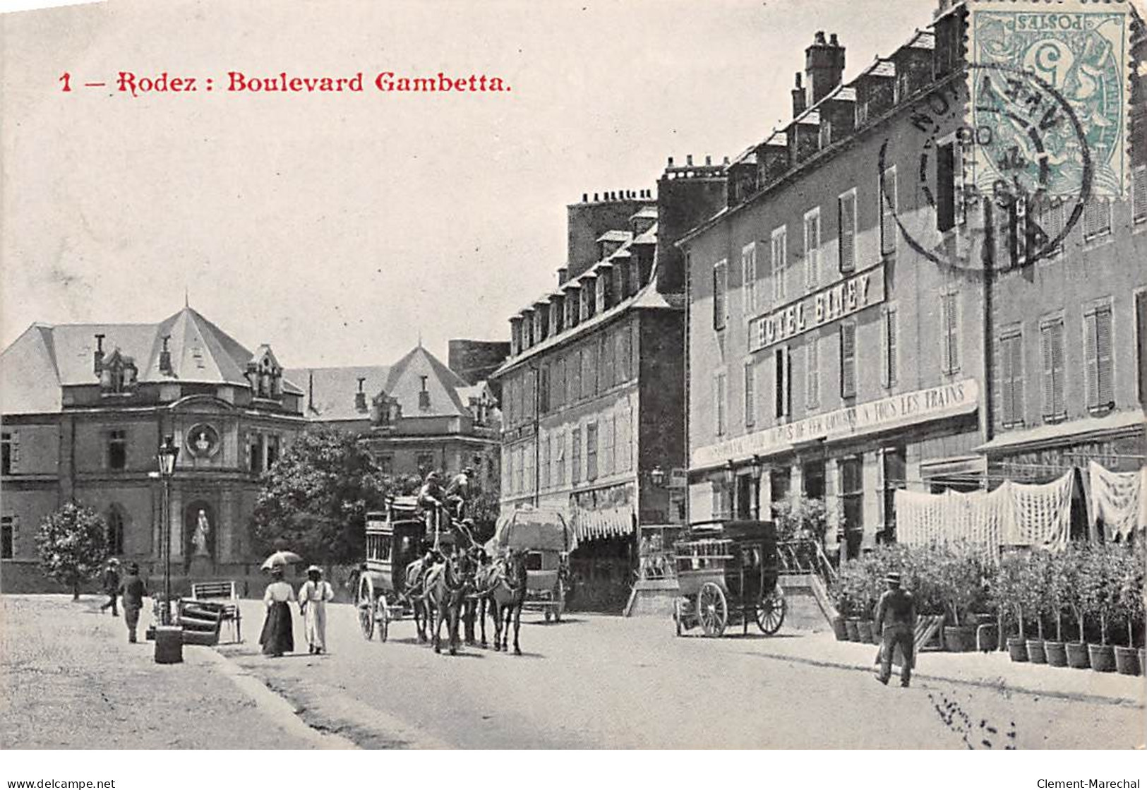 RODEZ - Boulevard Gambetta - Très Bon état - Rodez
