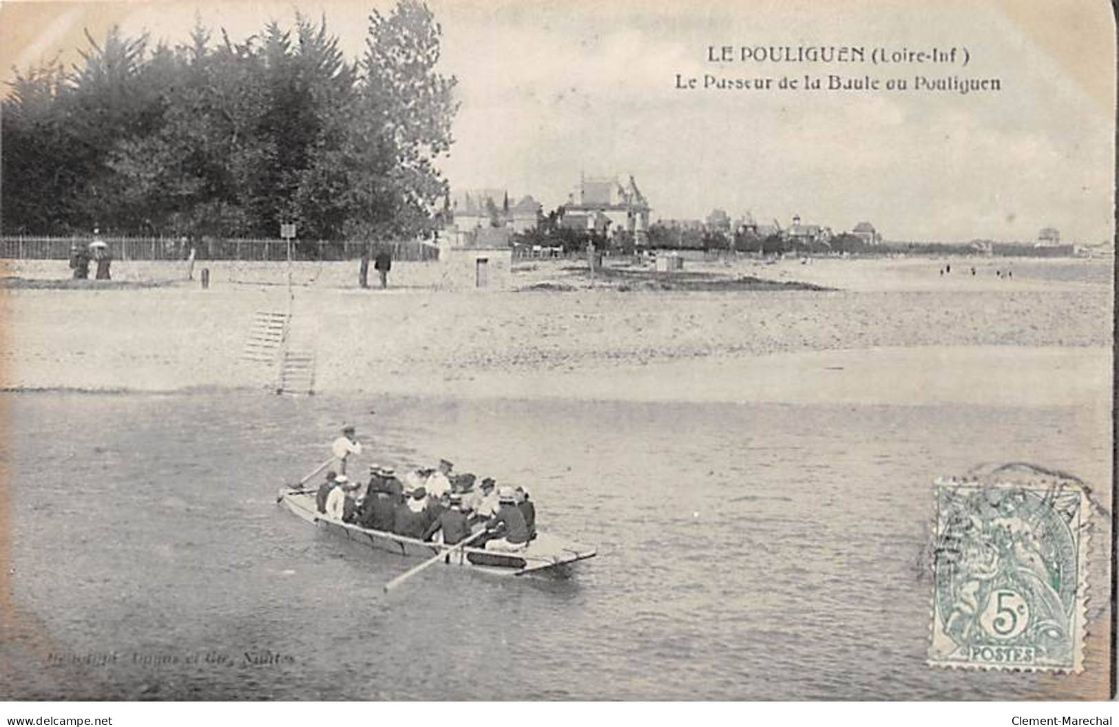 LE POULIGUEN - Le Passeur De La Baule Au Pouliguen - Très Bon état - Le Pouliguen