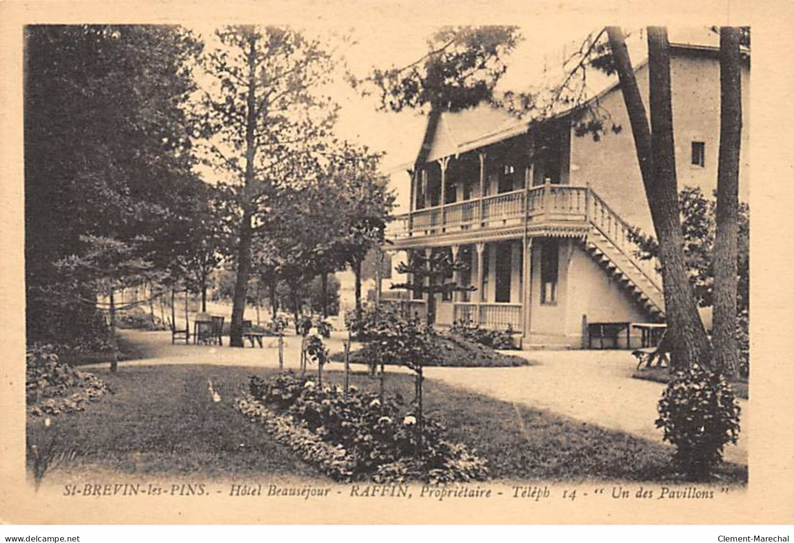 SAINT BREVIN LES PINS - Hôtel Beauséjour - RAFFIN, Propriétaire - Très Bon état - Saint-Brevin-les-Pins