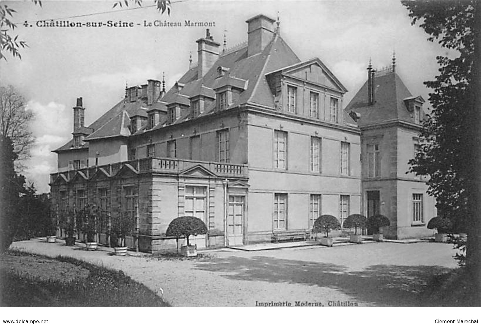 CHATILLON SUR SEINE - Le Château Marmont - Très Bon état - Chatillon Sur Seine