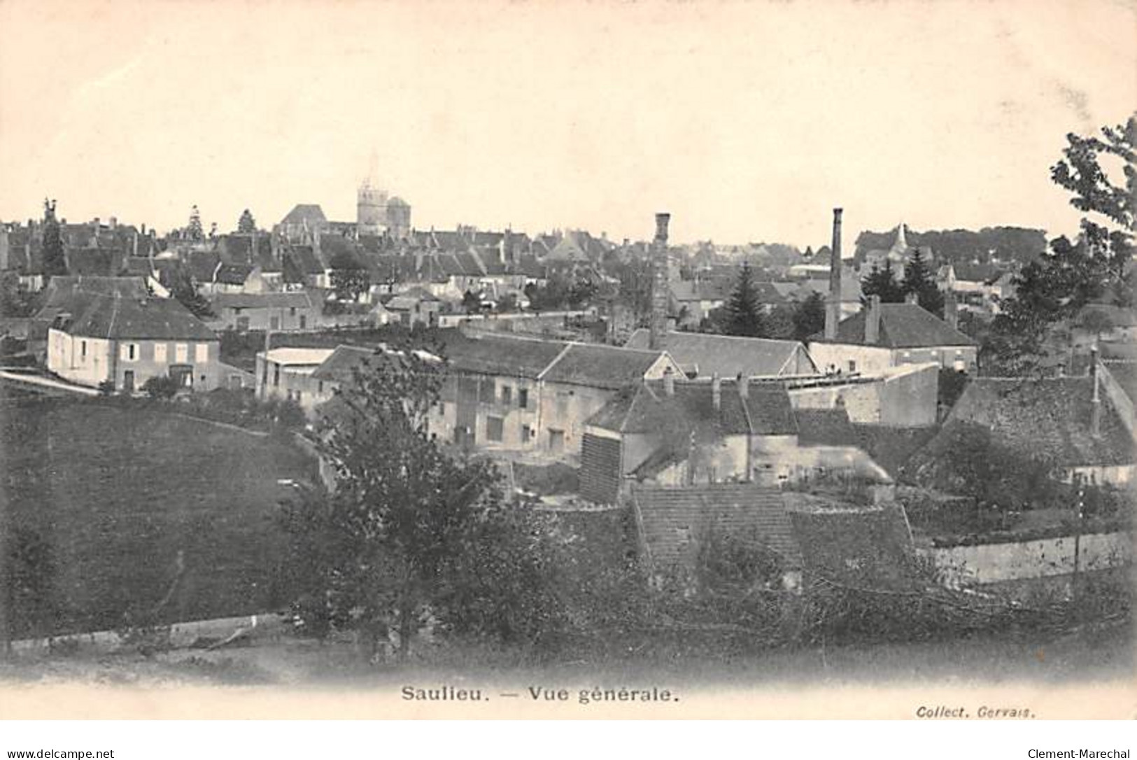 SAULIEU - Vue Générale - Très Bon état - Saulieu