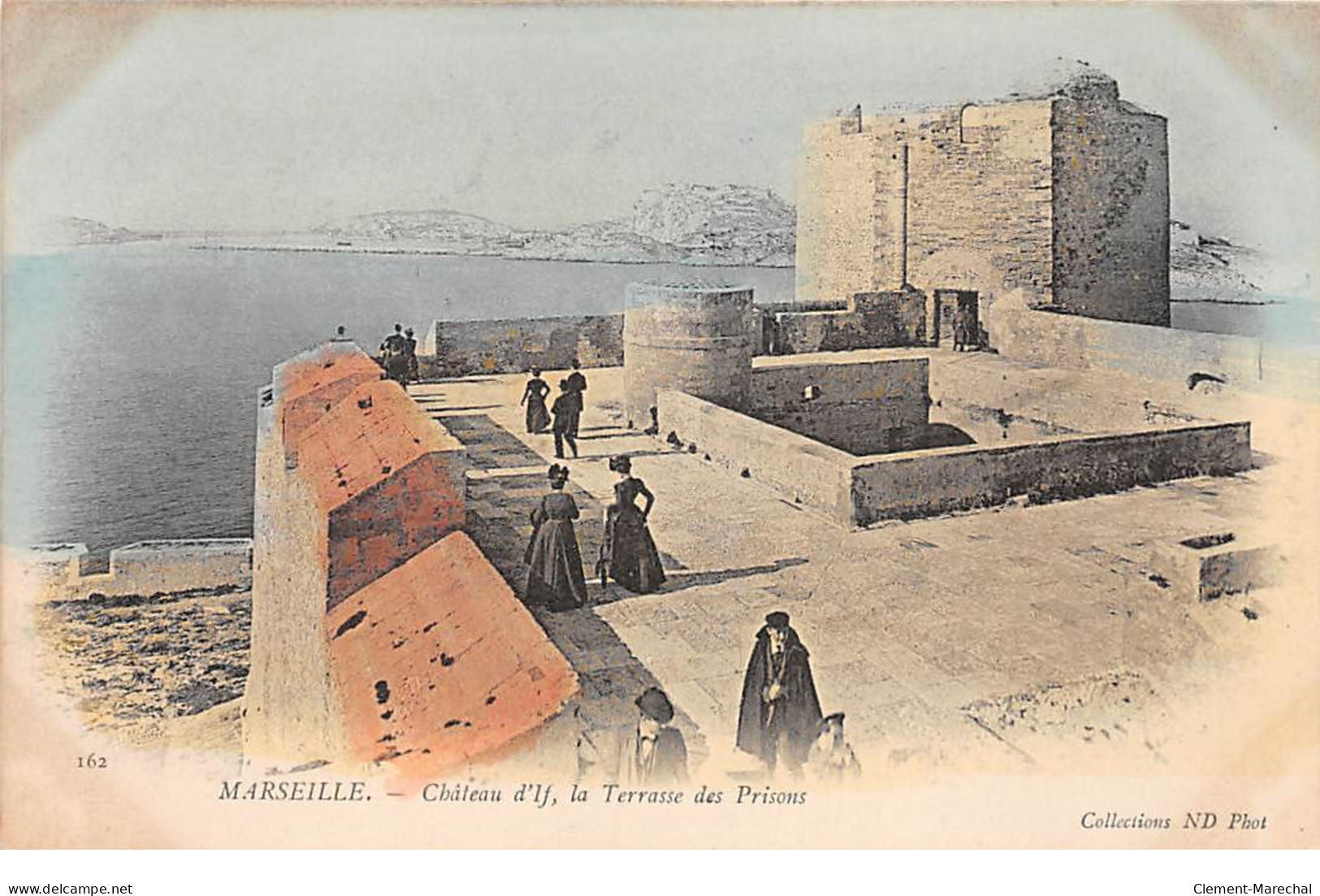 MARSEILLE - Château D'If, La Terrasse Des Prisons - Très Bon état - Castello Di If, Isole ...