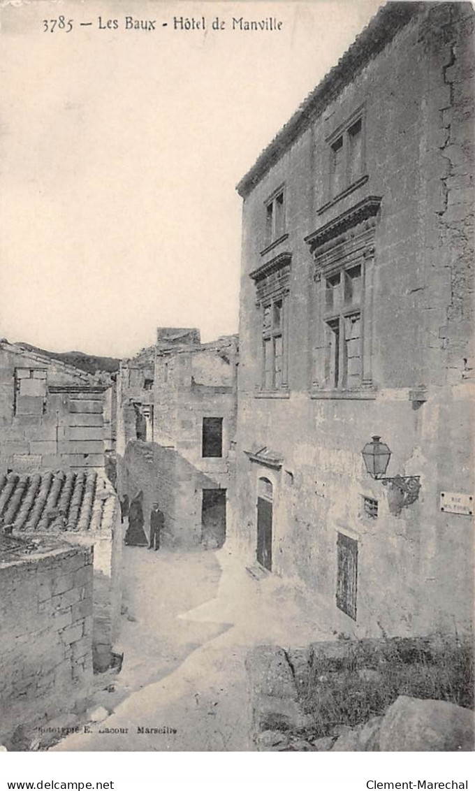 LES BAUX - Hôtel De Manville - Très Bon état - Les-Baux-de-Provence