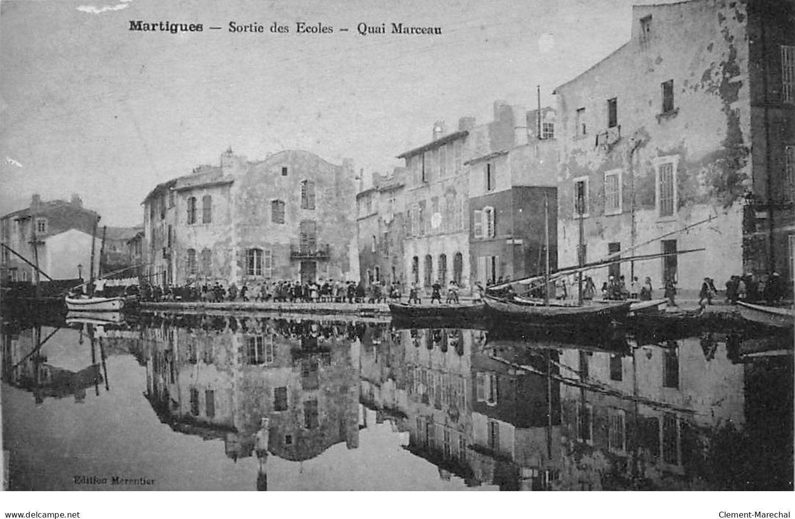 MARTIGUES - Sortie Des Ecoles - Quai Marceau - Très Bon état - Martigues