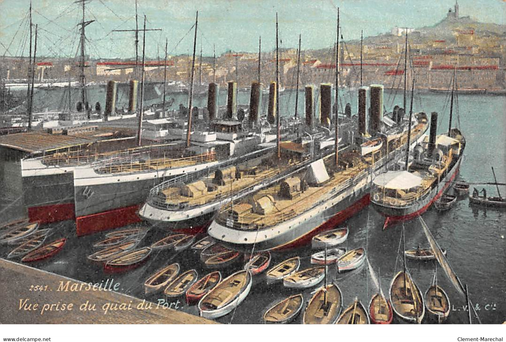 MARSEILLE - Vue Prise Du Quai Du Port - Très Bon état - Old Port, Saint Victor, Le Panier