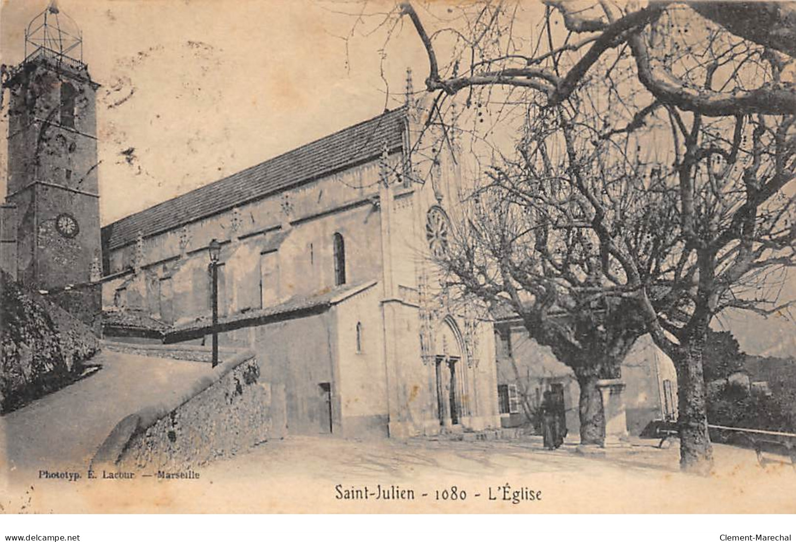 SAINT JULIEN - L'Eglise - Très Bon état - Saint Barnabé, Saint Julien, Montolivet