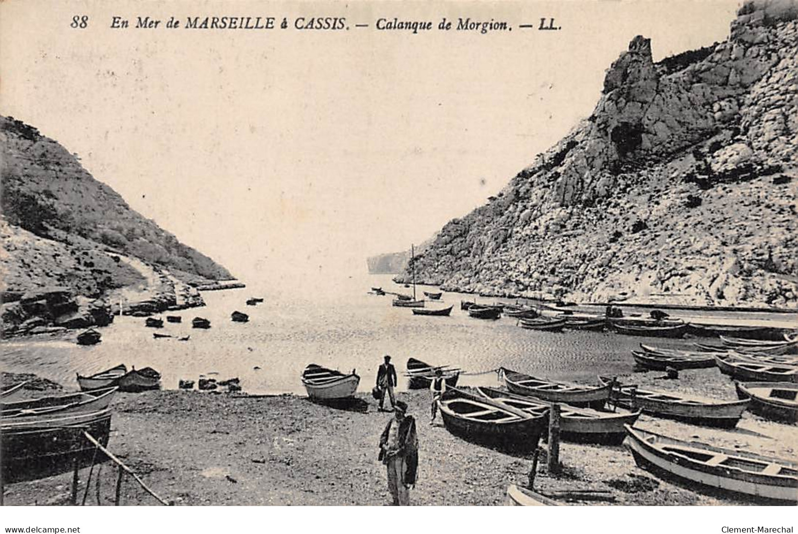En Mer De MARSEILLE à CASSIS - Calanque De Morgion - Très Bon état - Sonstige & Ohne Zuordnung
