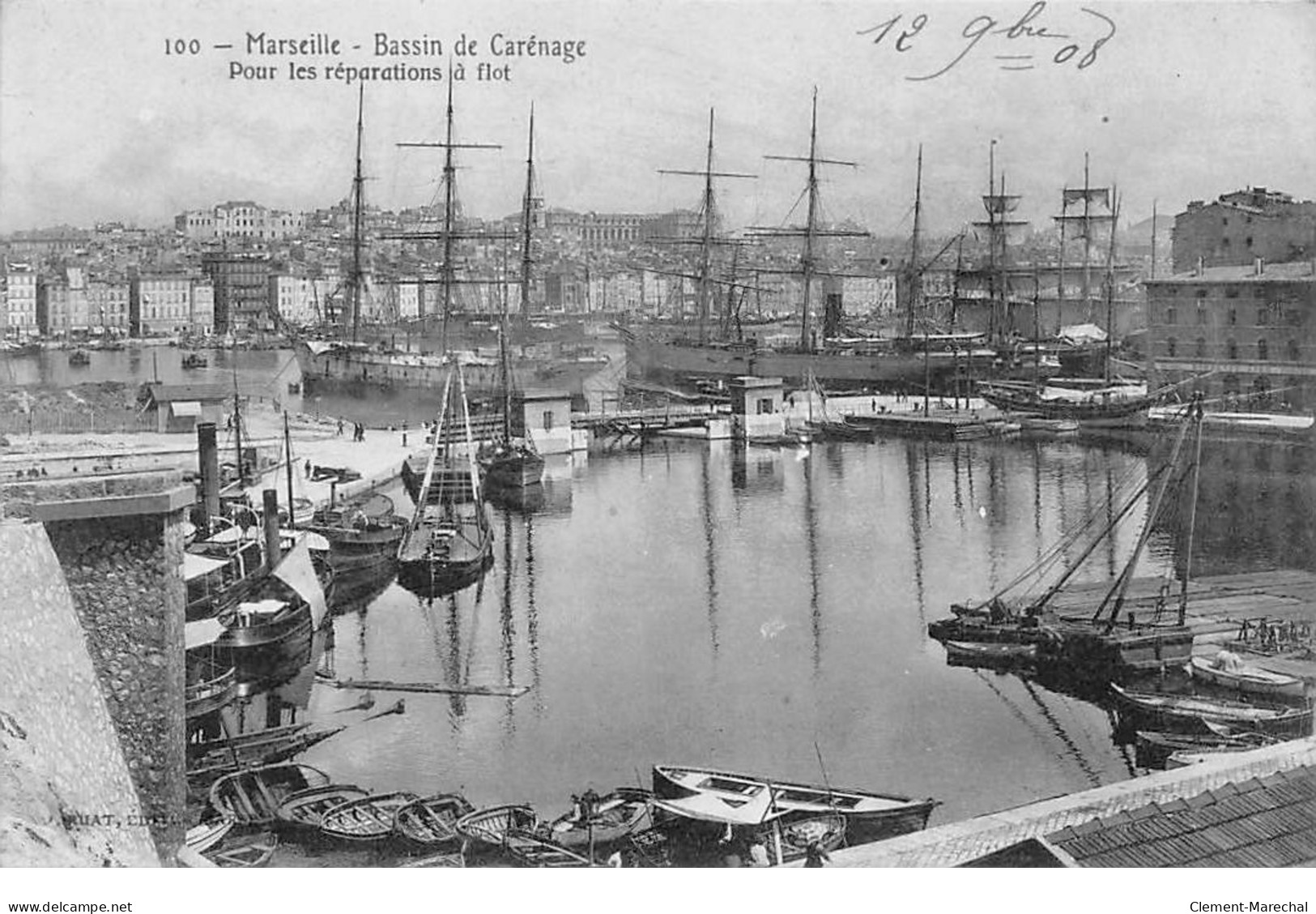 MARSEILLE - Bassin De Carénage - Pour Les Réparation à Flot - Très Bon état - Vecchio Porto (Vieux-Port), Saint Victor, Le Panier