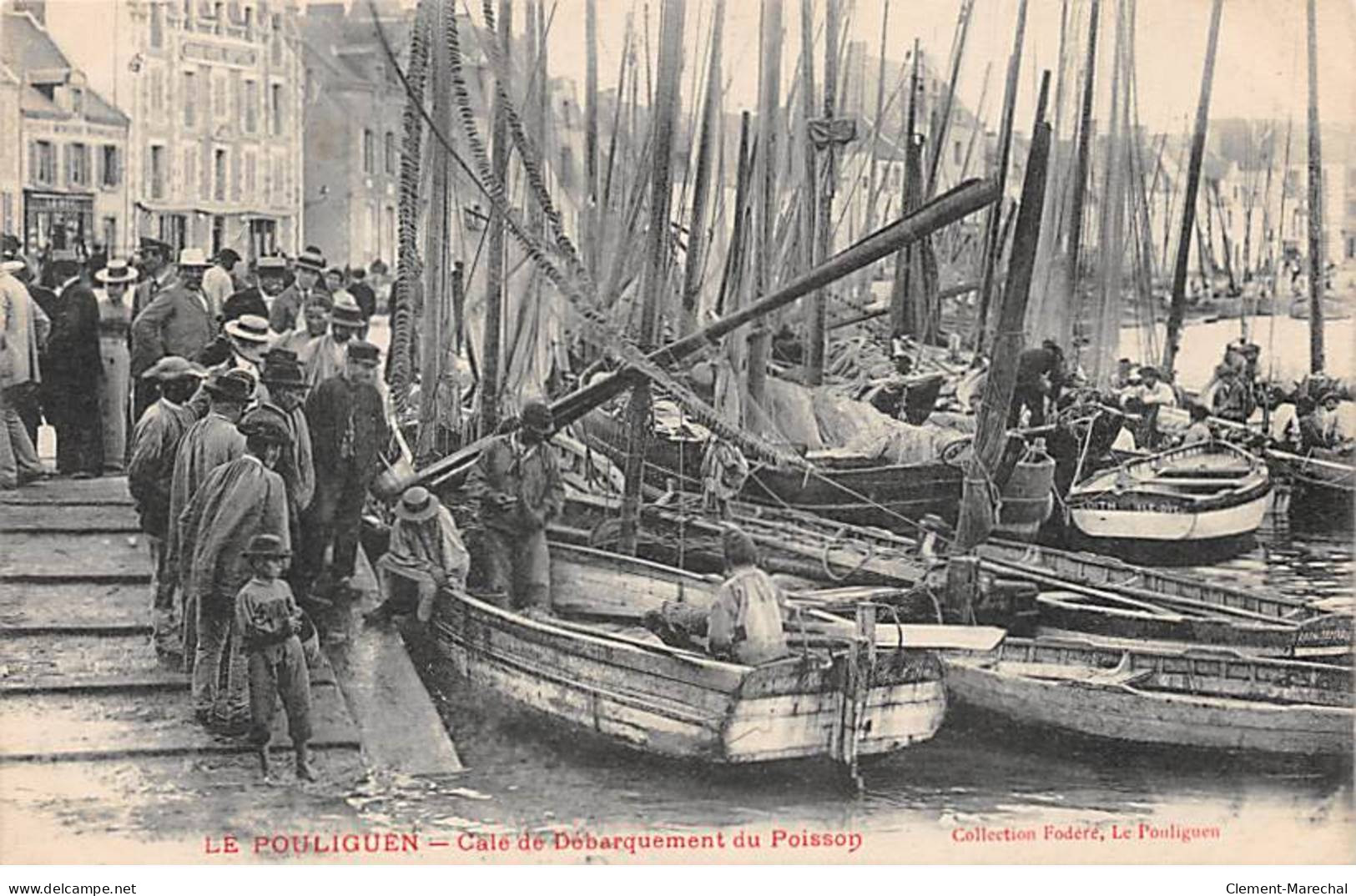 LE POULIGUEN - Cale De Débarquement Du Poisson - Très Bon état - Le Pouliguen