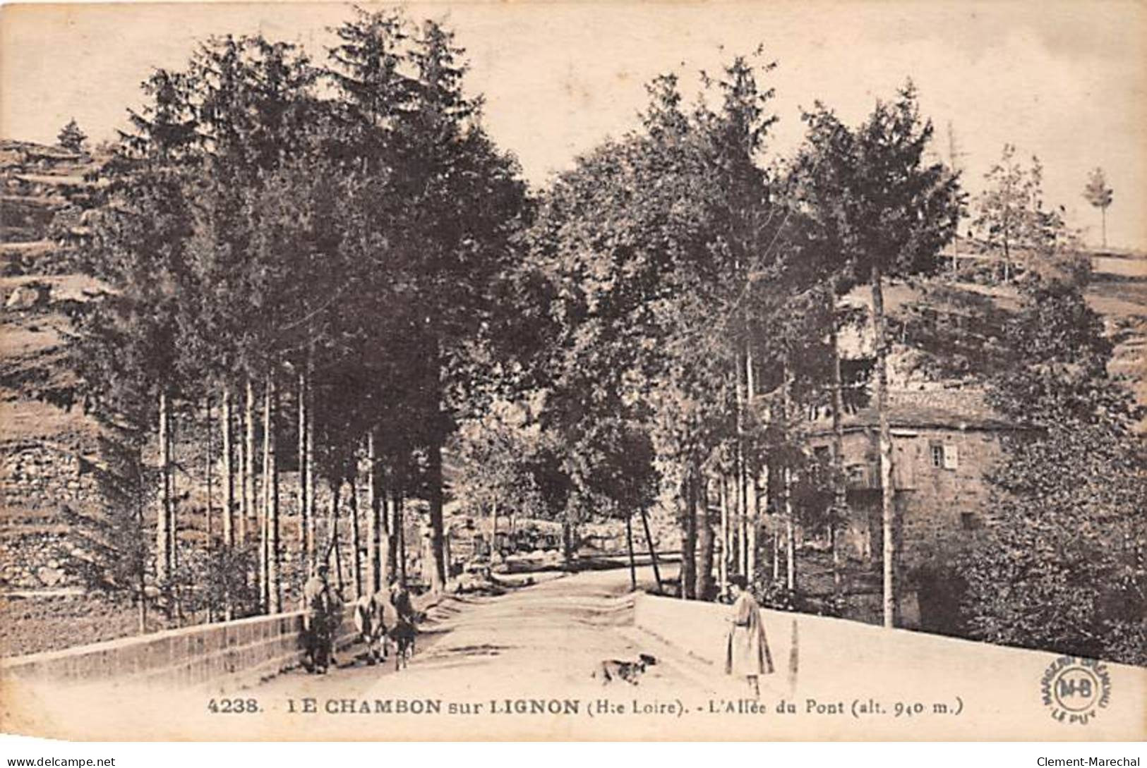 LE CHAMBON SUR LIGNON - L'Allée Du Pont - Très Bon état - Le Chambon-sur-Lignon