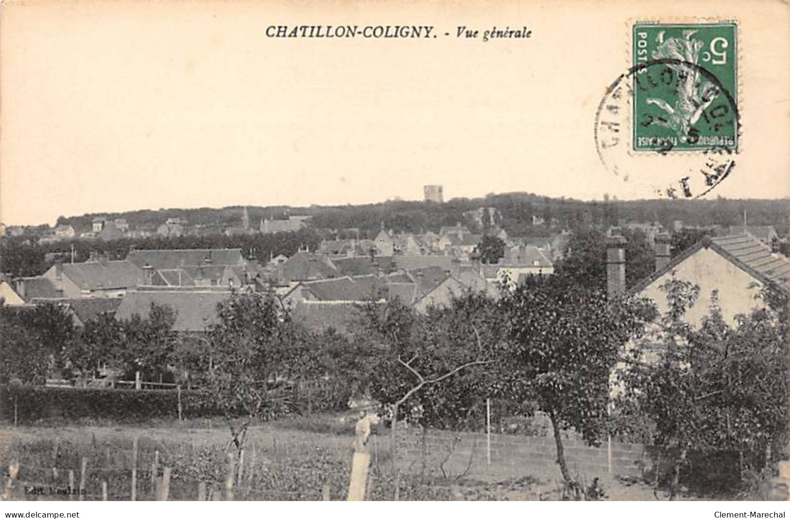 CHATILLON COLIGNY - Vue Générale - Très Bon état - Chatillon Coligny