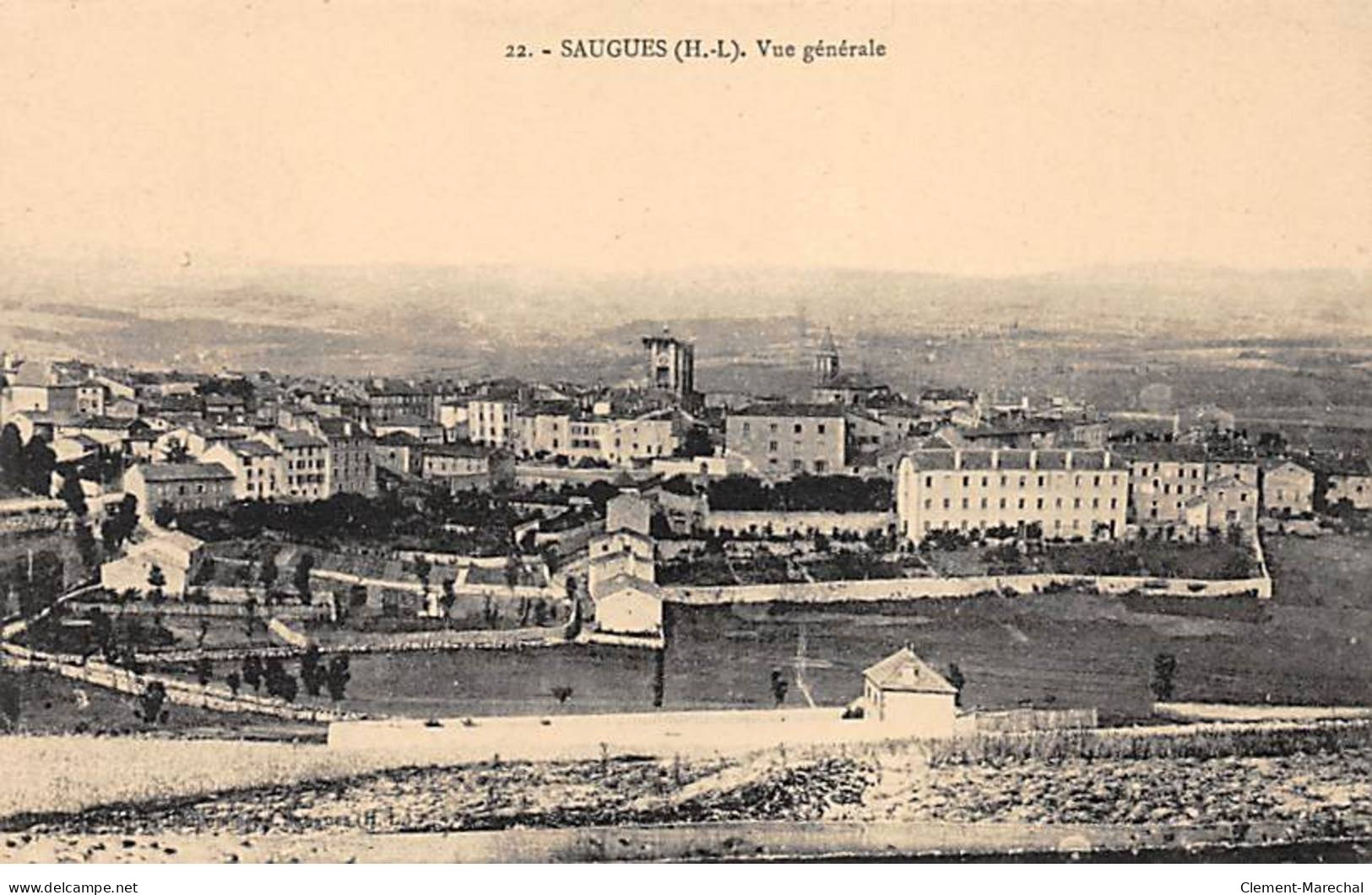 SAUGUES - Vue Générale - Très Bon état - Saugues