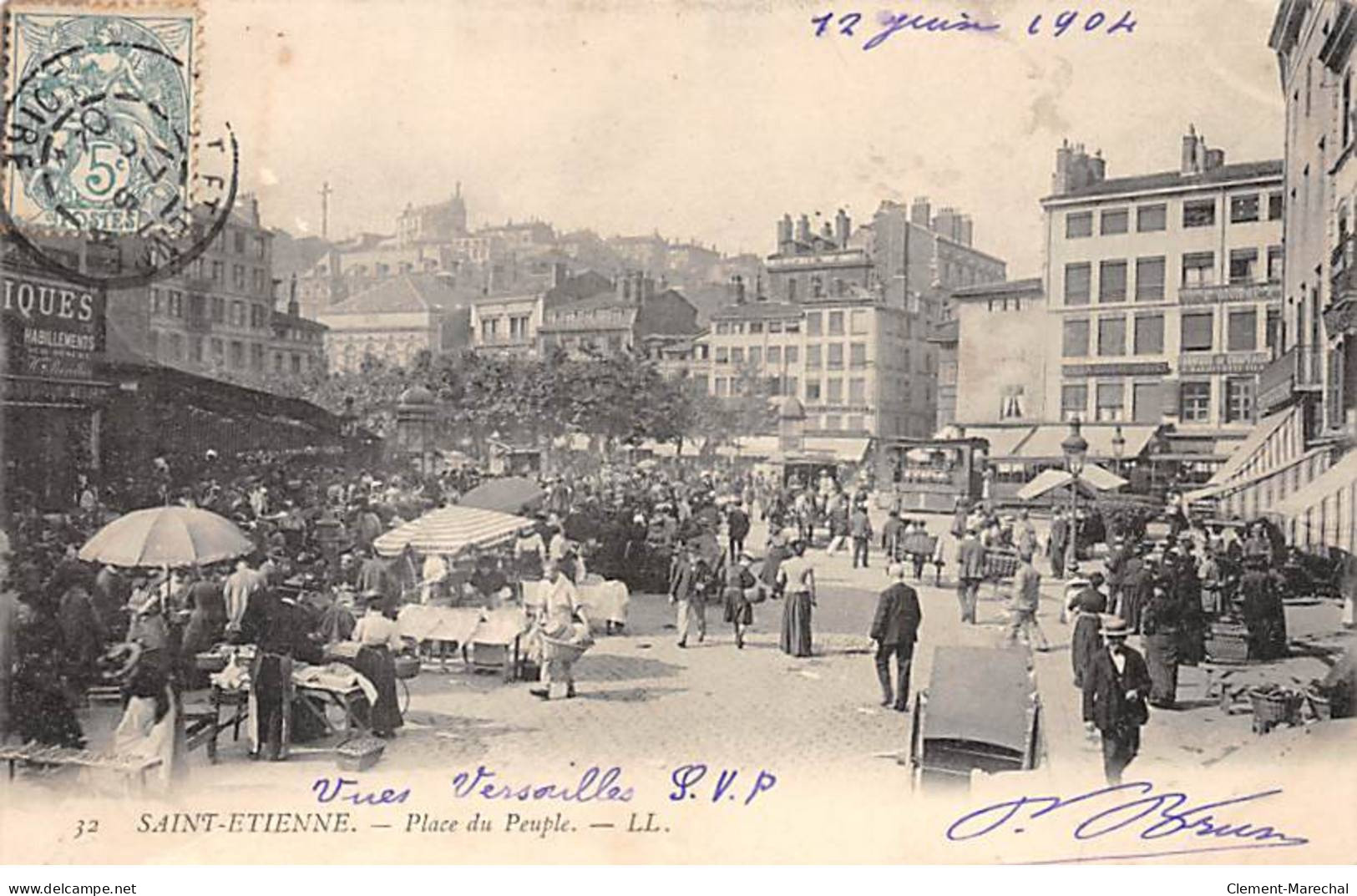 SAINT ETIENNE - Place Du Peuple - état - Saint Etienne