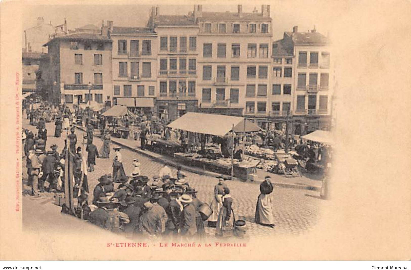 SAINT ETIENNE - Le Marché à La Ferraille - Très Bon état - Saint Etienne