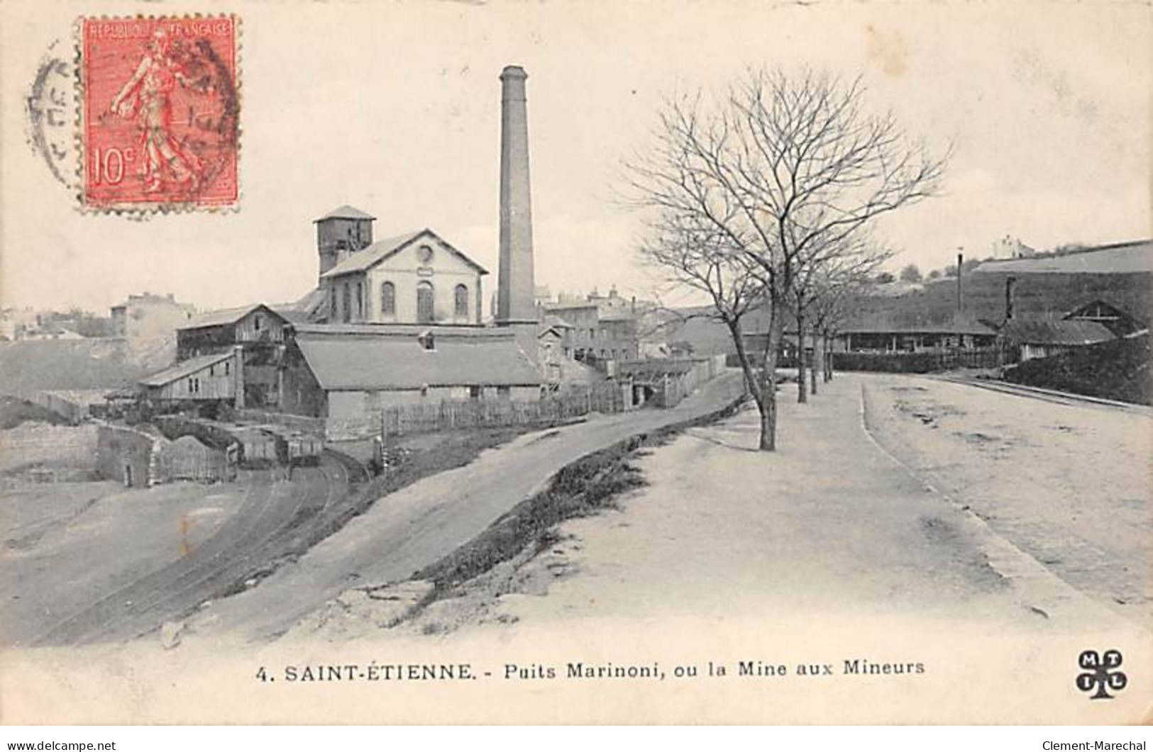 SAINT ETIENNE - Puits Marinoni, Ou La Mine Aux Mineurs - Très Bon état - Saint Etienne