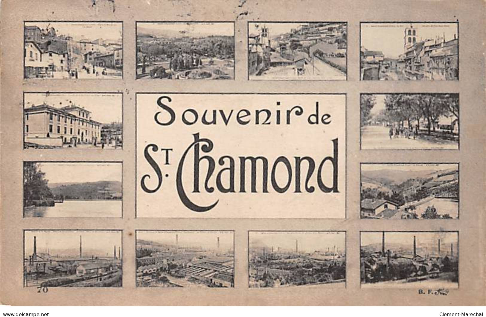 Souvenir De SAINT CHAMOND - Très Bon état - Saint Chamond