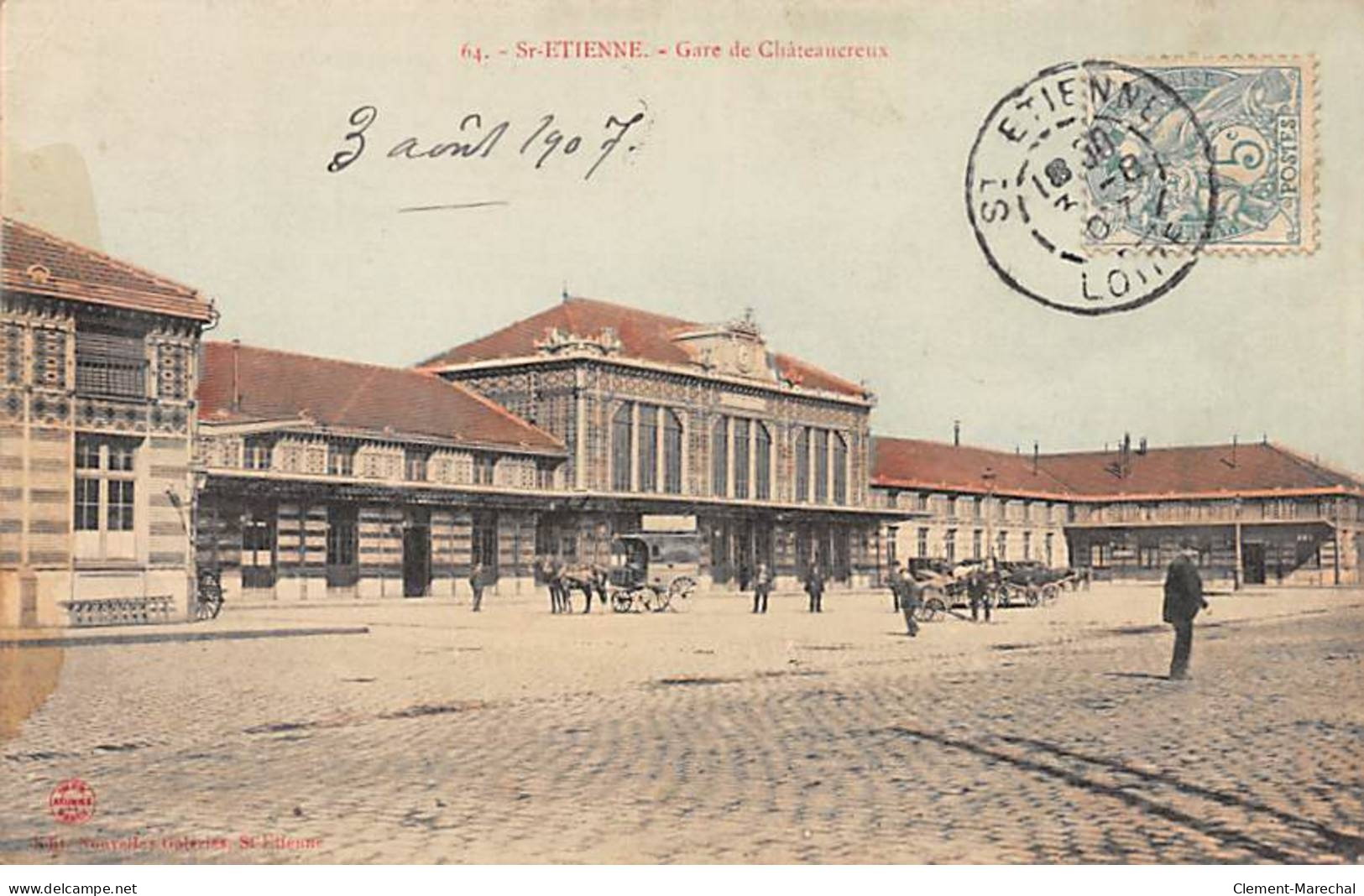 SAINT ETIENNE - Gare De Châteaucreux - Très Bon état - Saint Etienne