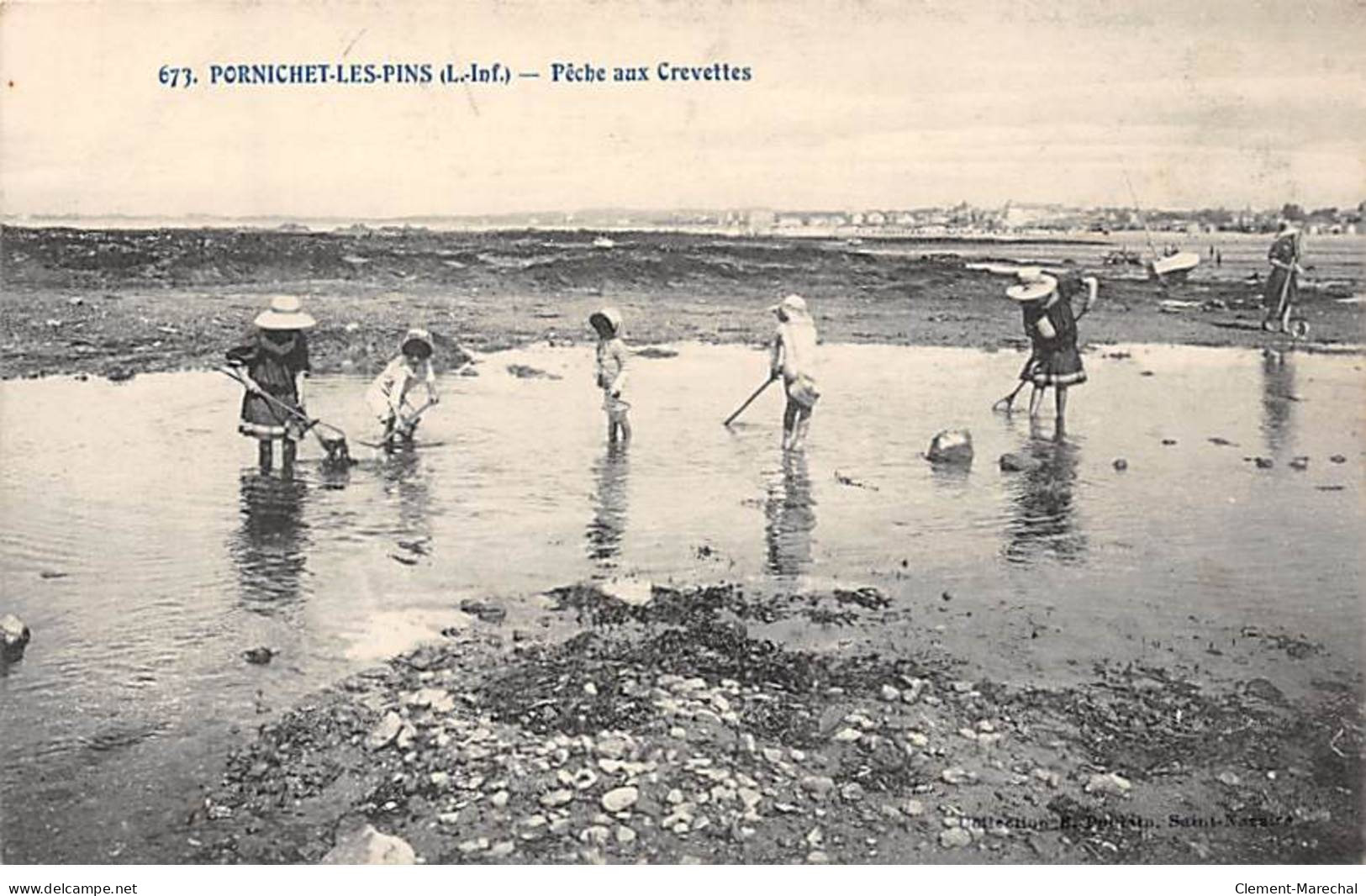 PORNICHET LES BAINS - Pêche Aux Crevettes - Très Bon état - Pornichet