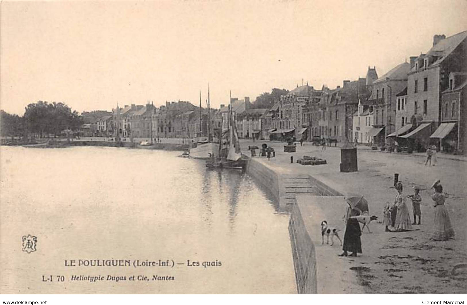 LE POULIGUEN - Les Quais - Très Bon état - Le Pouliguen