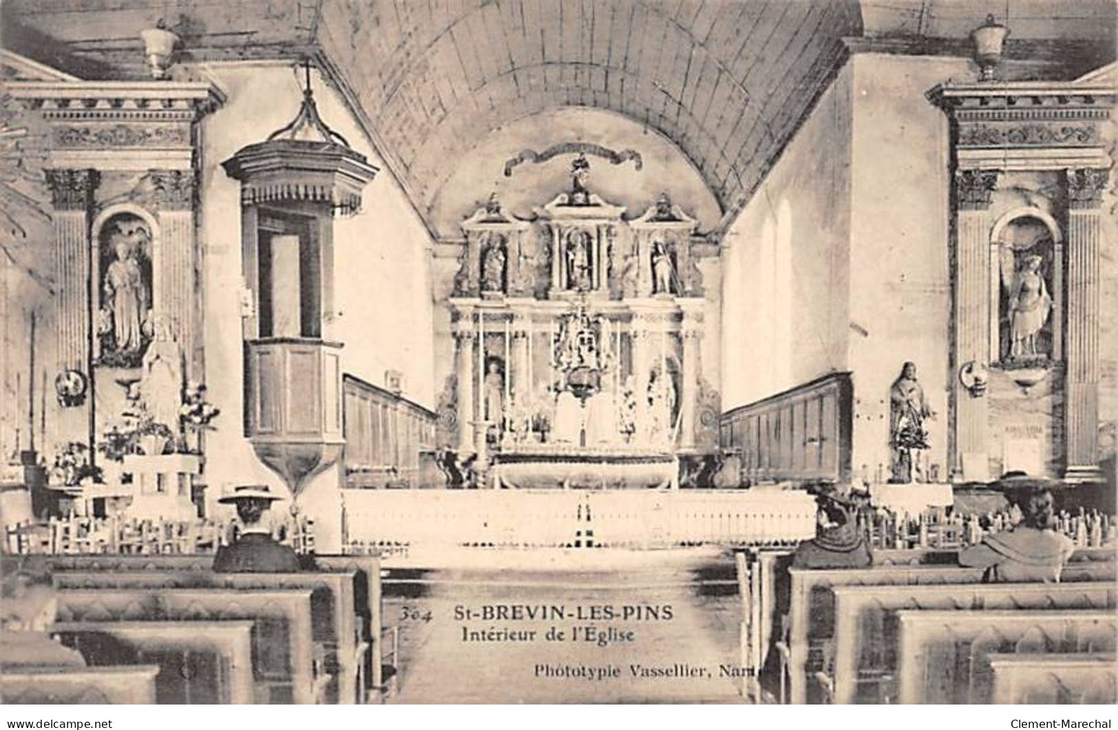 SAINT BREVIN LES PINS - Intérieur De L'Eglise - Très Bon état - Saint-Brevin-les-Pins