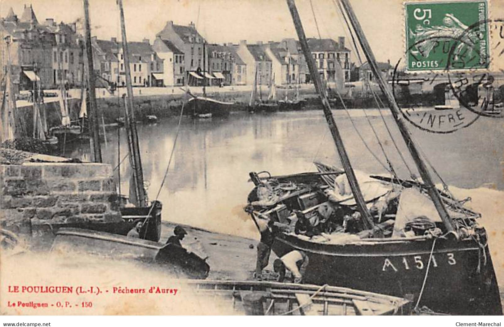 LE POULIGUEN - Pêcheurs D'Auray - Très Bon état - Le Pouliguen