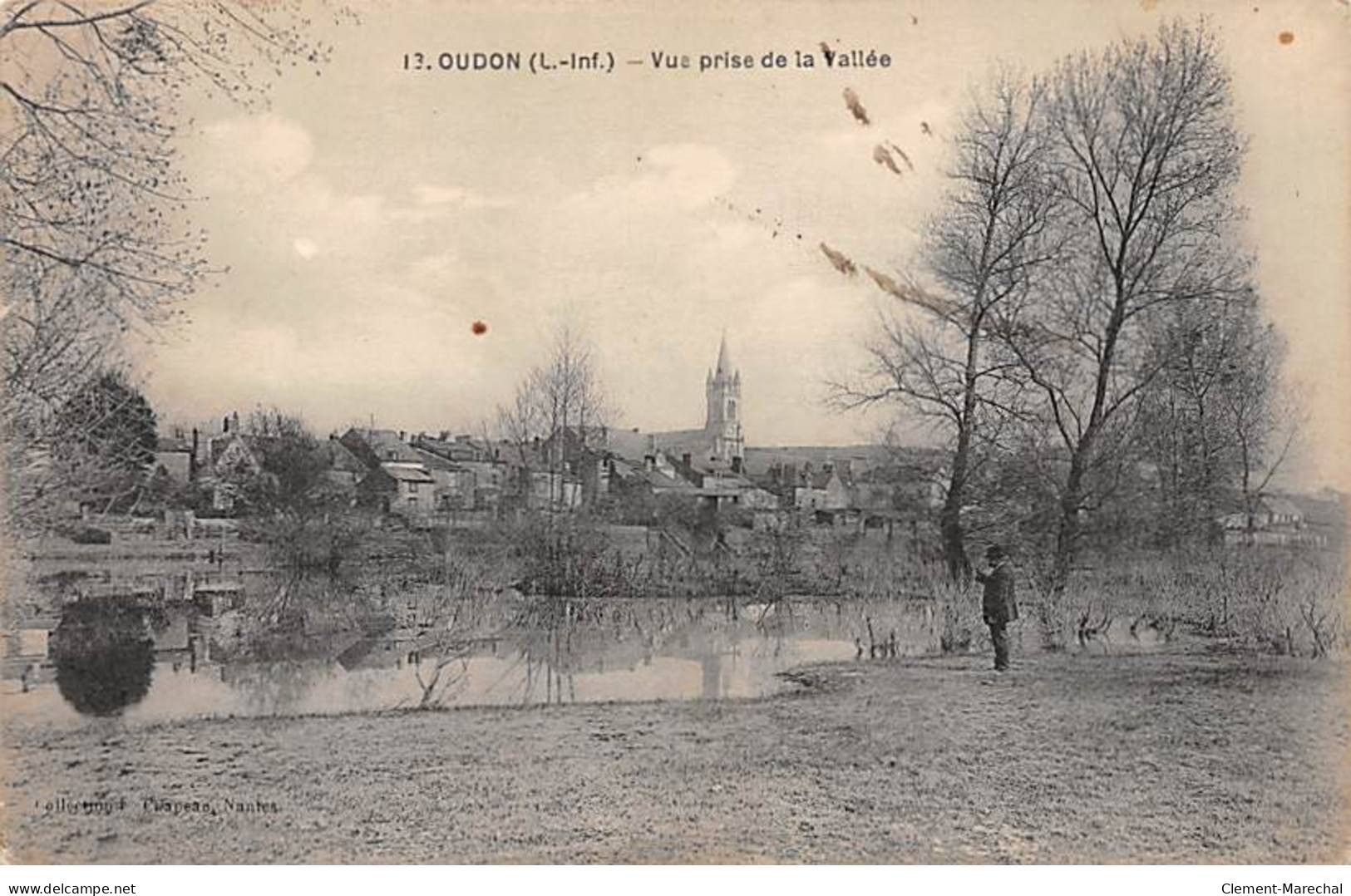 OUDON - Vue Prise De La Vallée - Très Bon état - Oudon