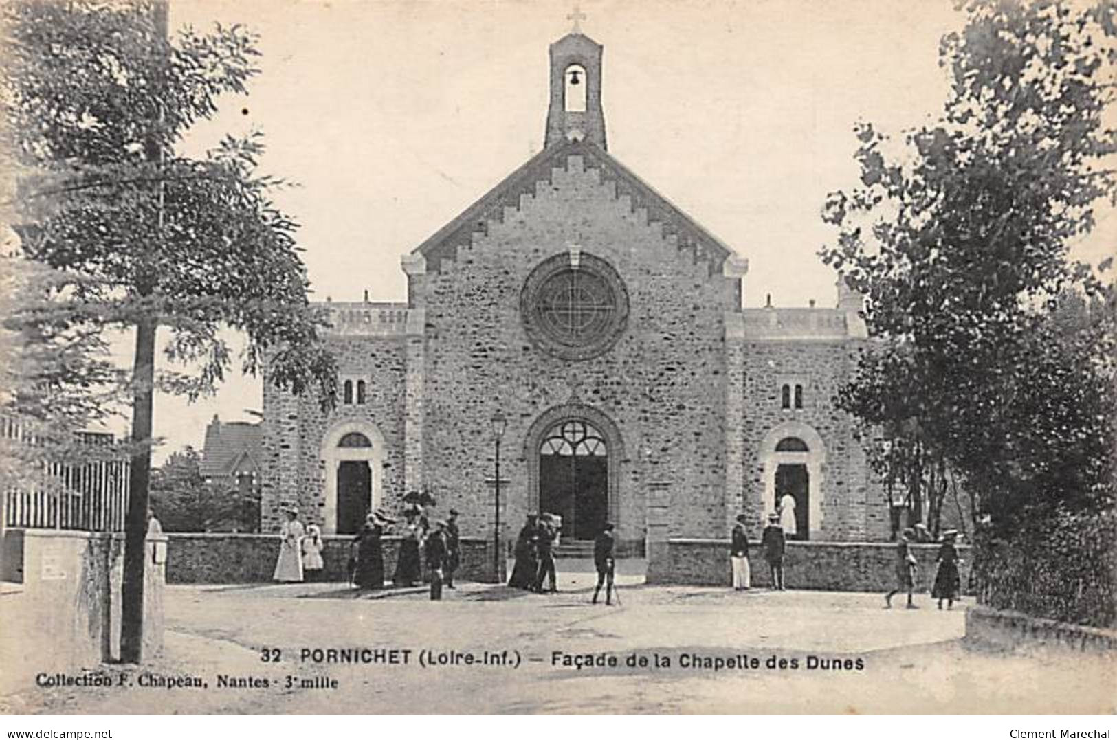 PORNICHET - Façade De La Chapelle Des Dunes - Très Bon état - Pornichet