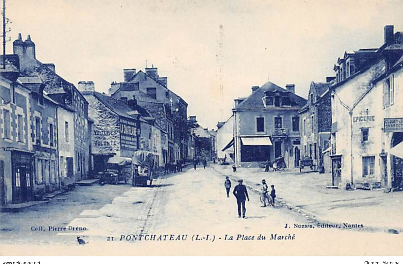 PONTCHATEAU - La Place Du Marché - Très Bon état - Pontchâteau