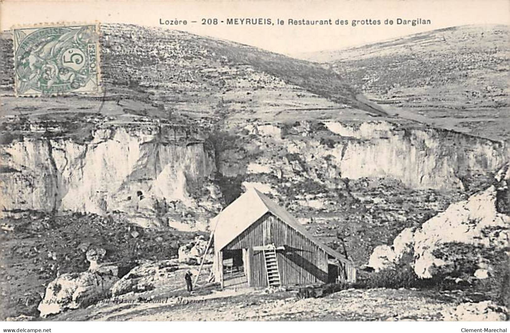 MEYRUEIS - Le Restaurant Des Grottes De Dargilan - Très Bon état - Meyrueis