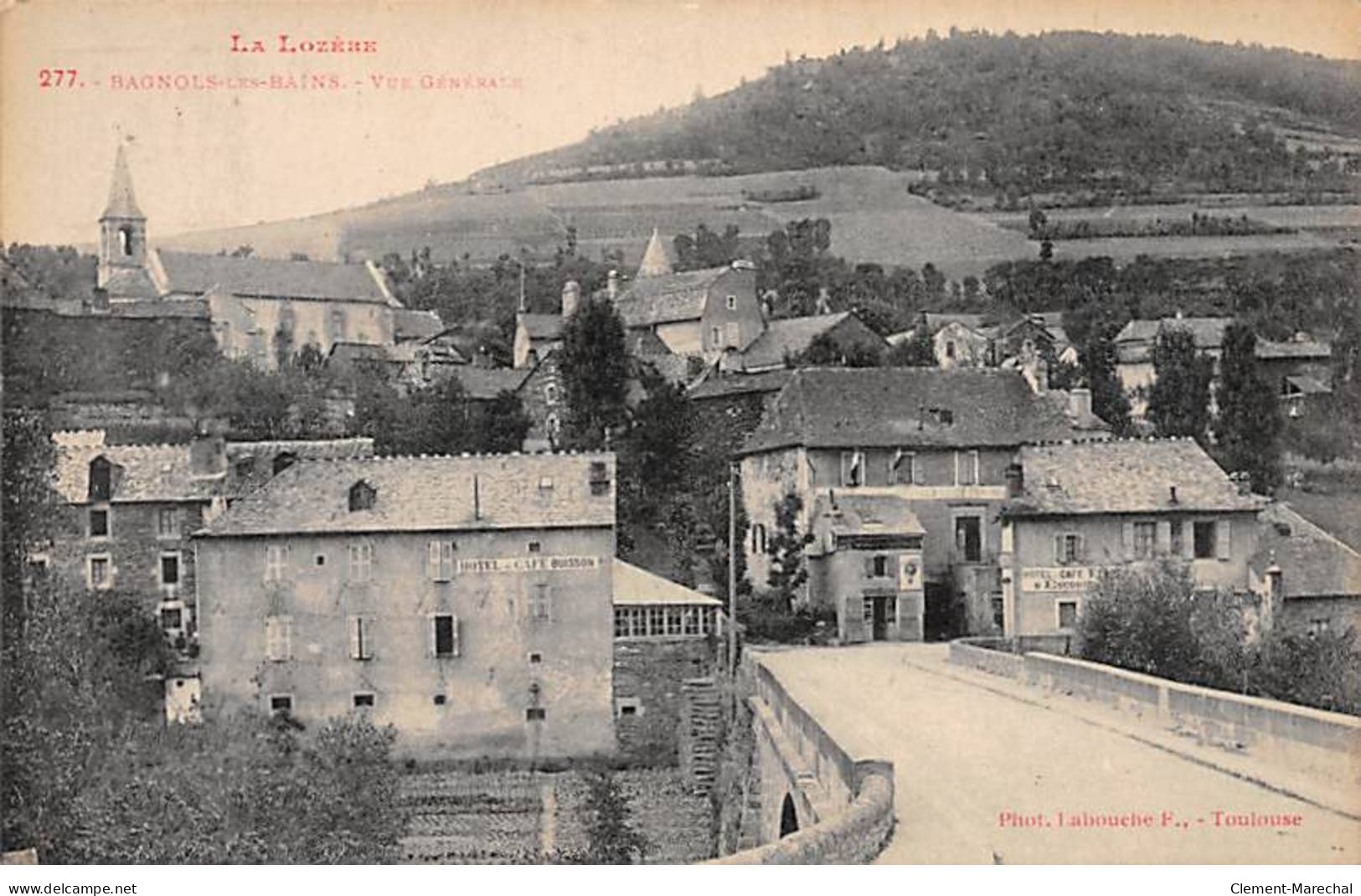 BAGNOLS LES BAINS - Vue Générale - Très Bon état - Andere & Zonder Classificatie