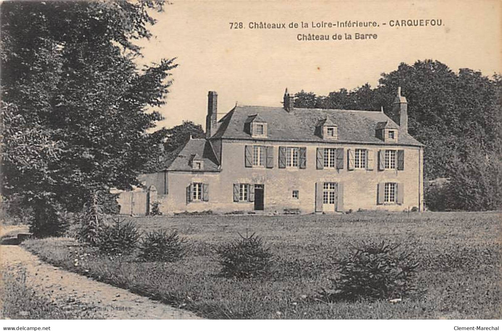 CARQUEFOU - Château De La Barre - Très Bon état - Carquefou