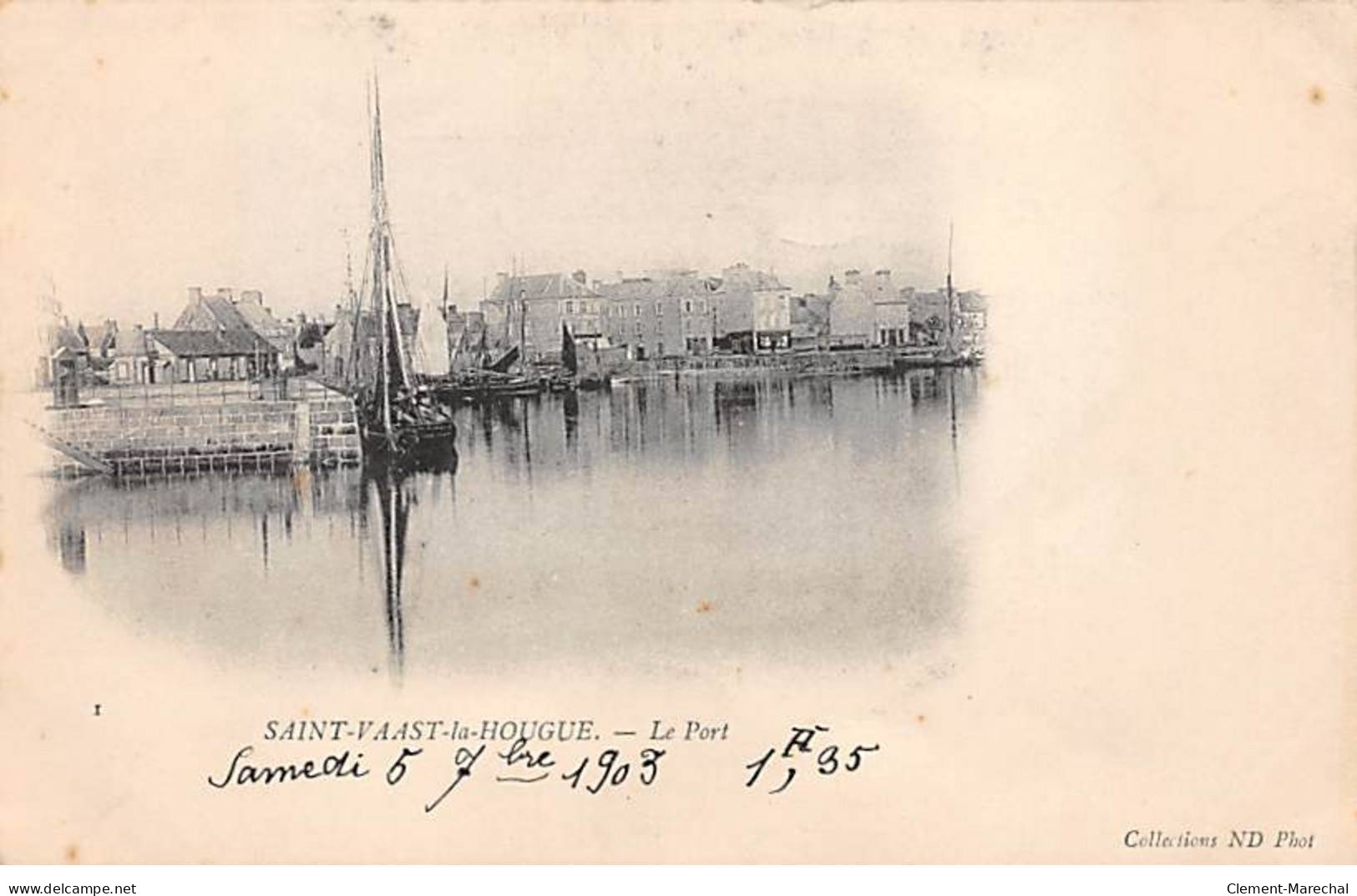 SAINT VAAST LA HOUGUE - Le Port - Très Bon état - Saint Vaast La Hougue