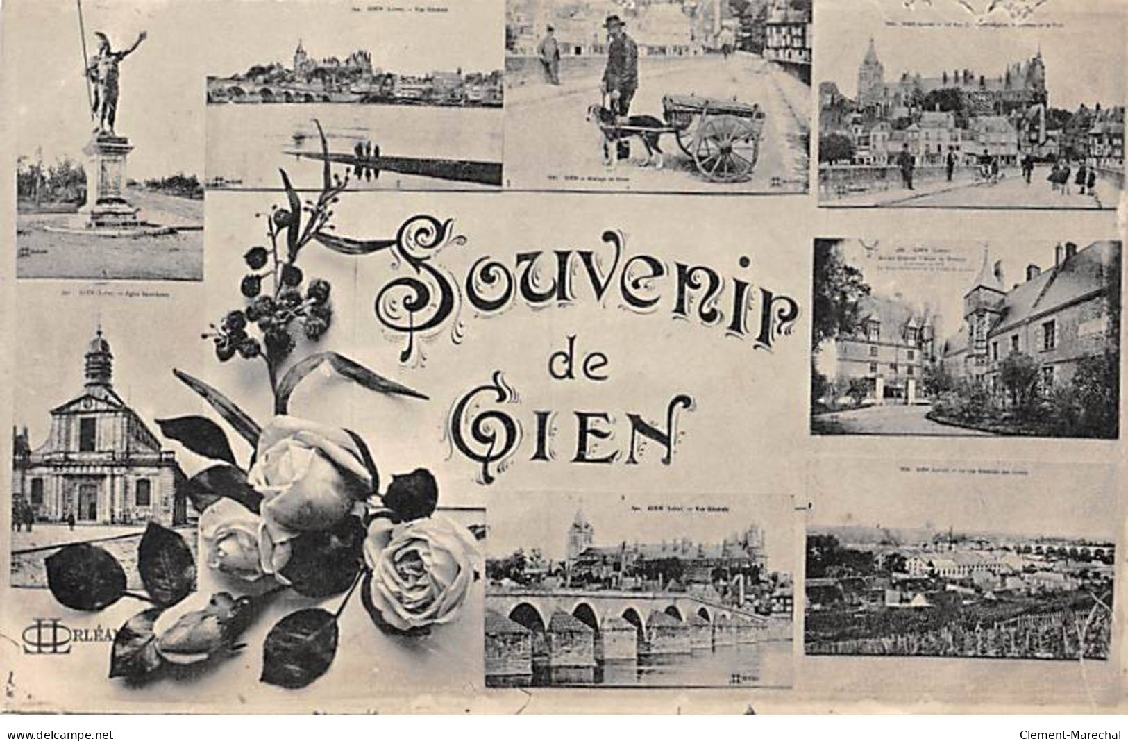 Souvenir De GIEN - Très Bon état - Gien