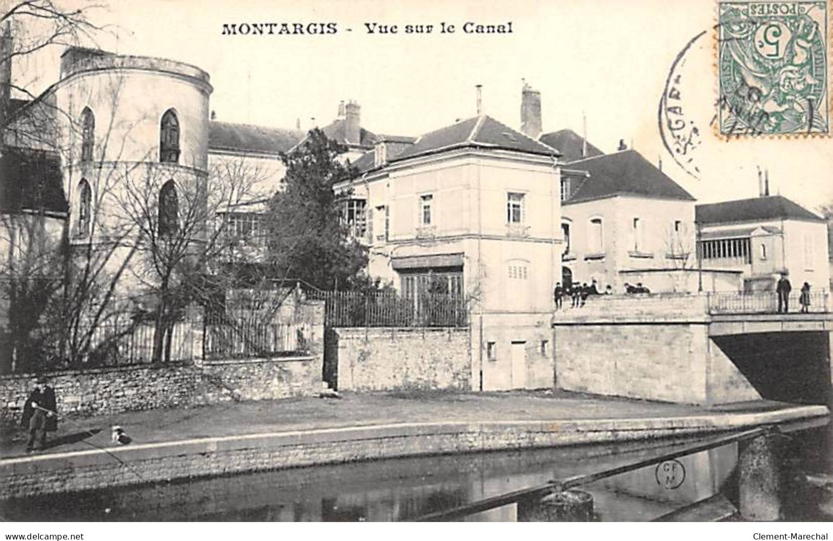 MONTARGIS - Vue Sur Le Canal - Très Bon état - Montargis