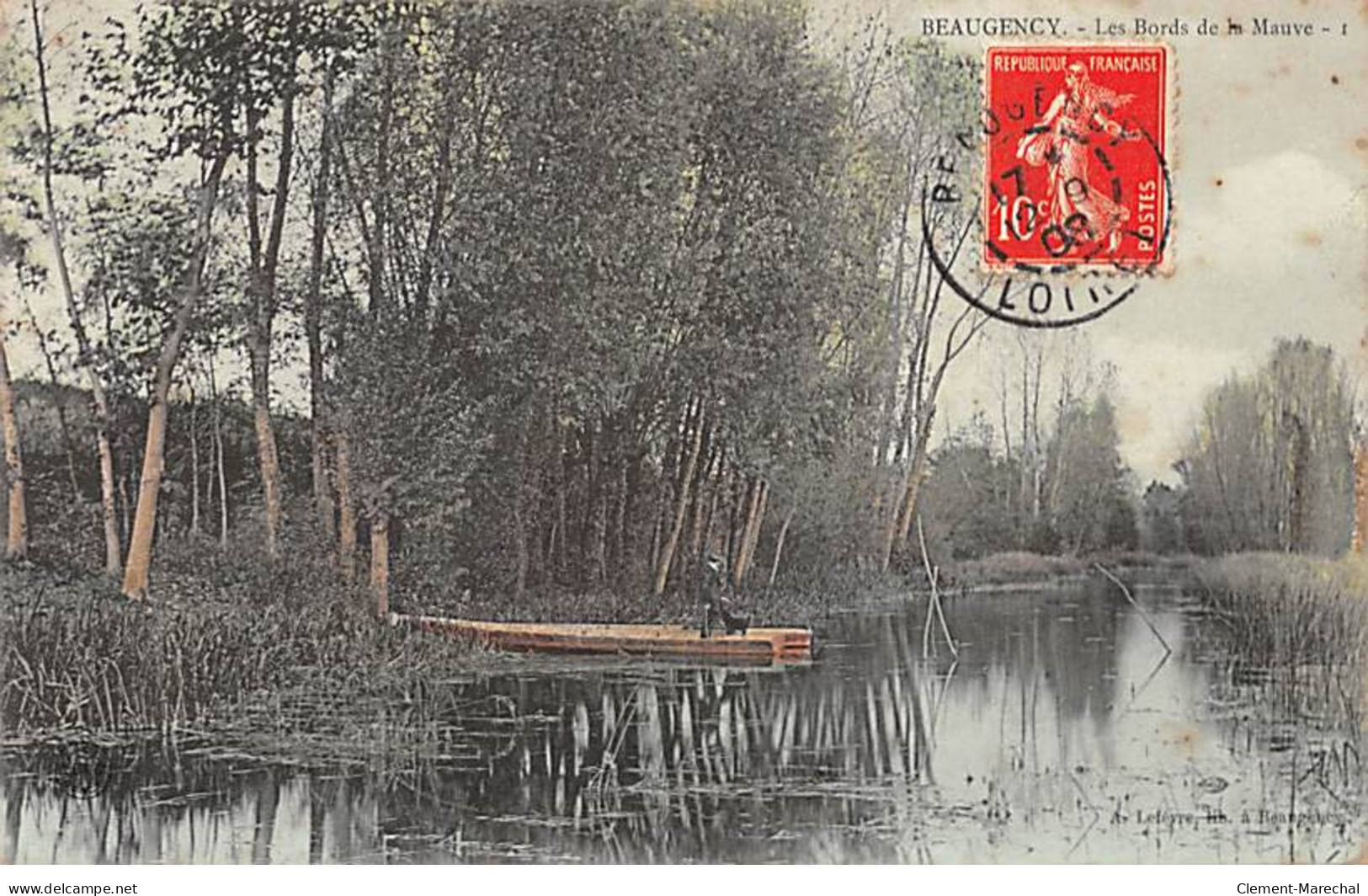 BEAUGENCY - Les Bords De La Mauve - Très Bon état - Beaugency