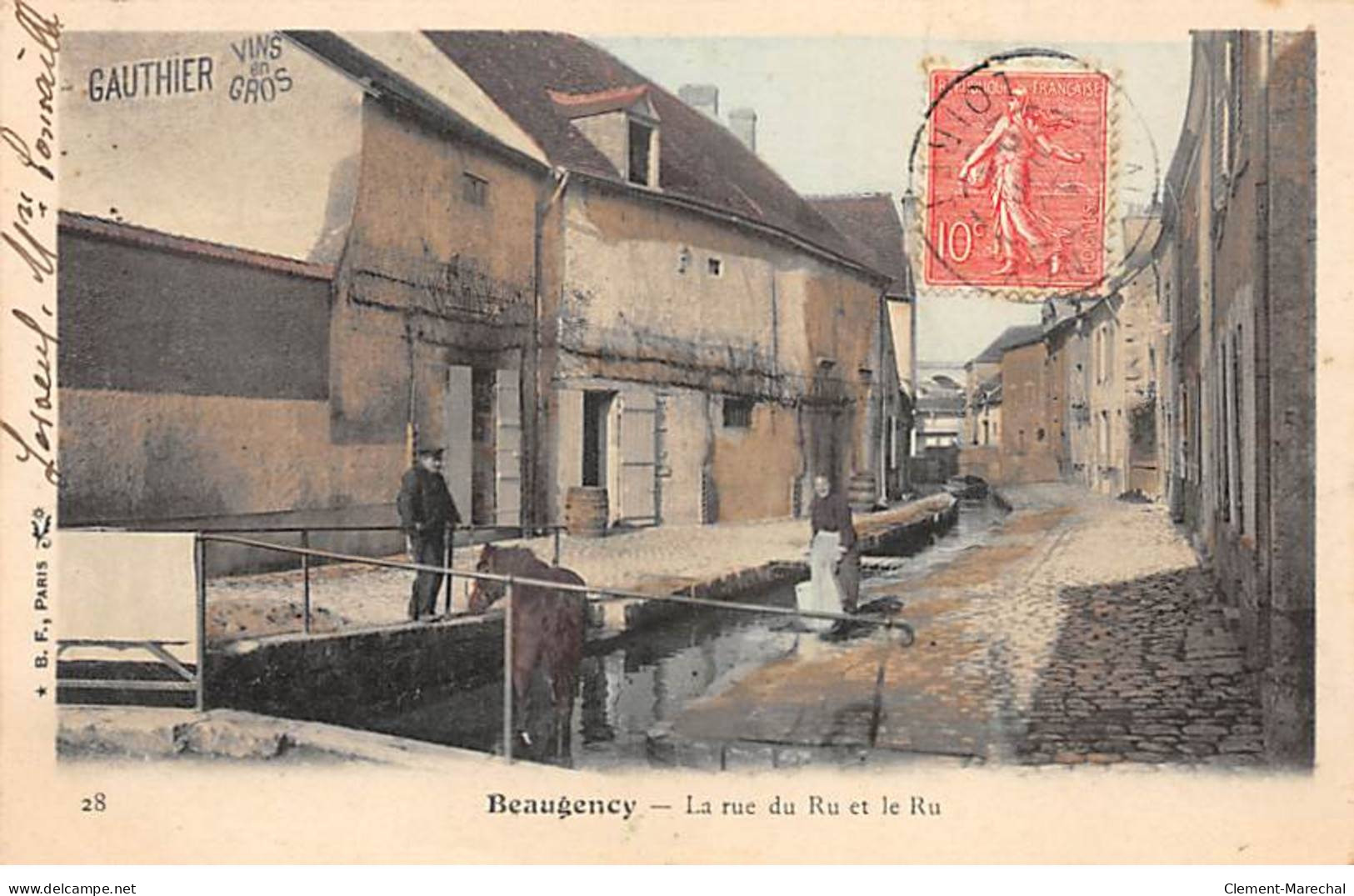 BEAUGENCY - La Rue Du Ru Et Le Ru - Très Bon état - Beaugency