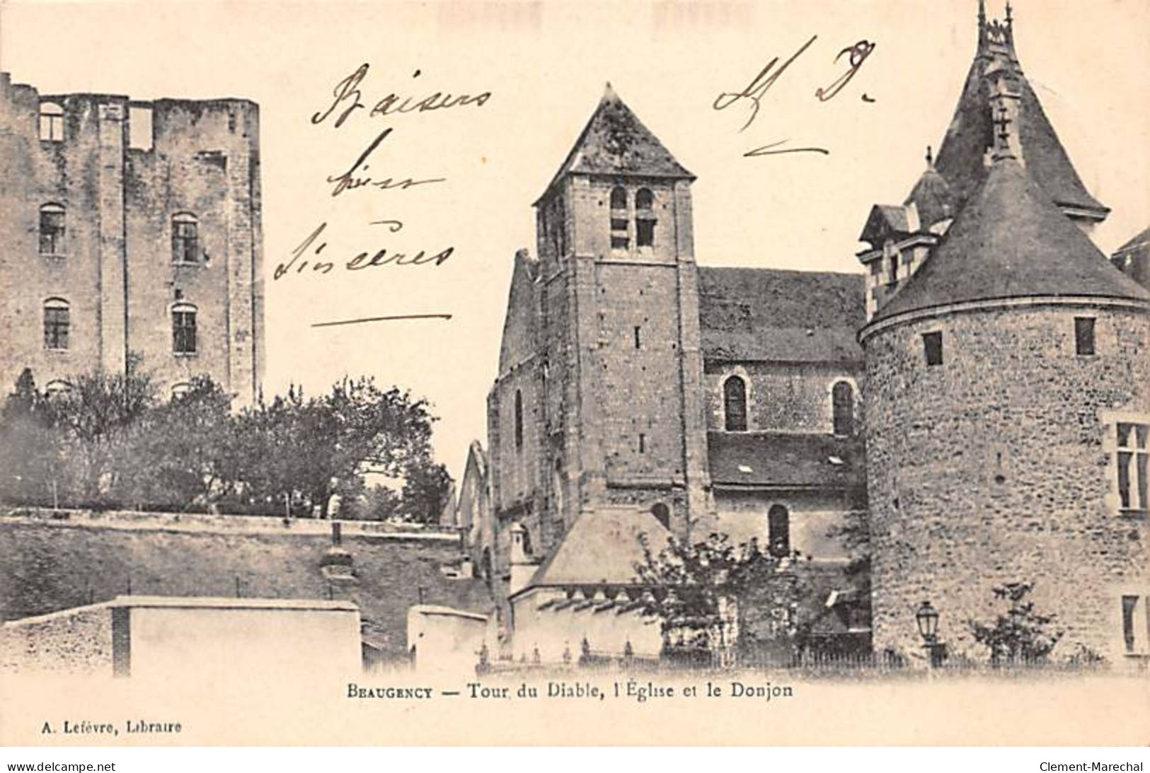 BEAUGENCY - Tour Du Diable, L'Eglise Et Le Donjon - Très Bon état - Beaugency