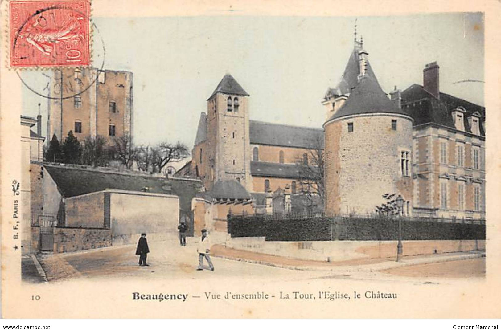 BEAUGENCY - Vue D'ensemble - La Tour, L'Eglise, Le Château - Très Bon état - Beaugency