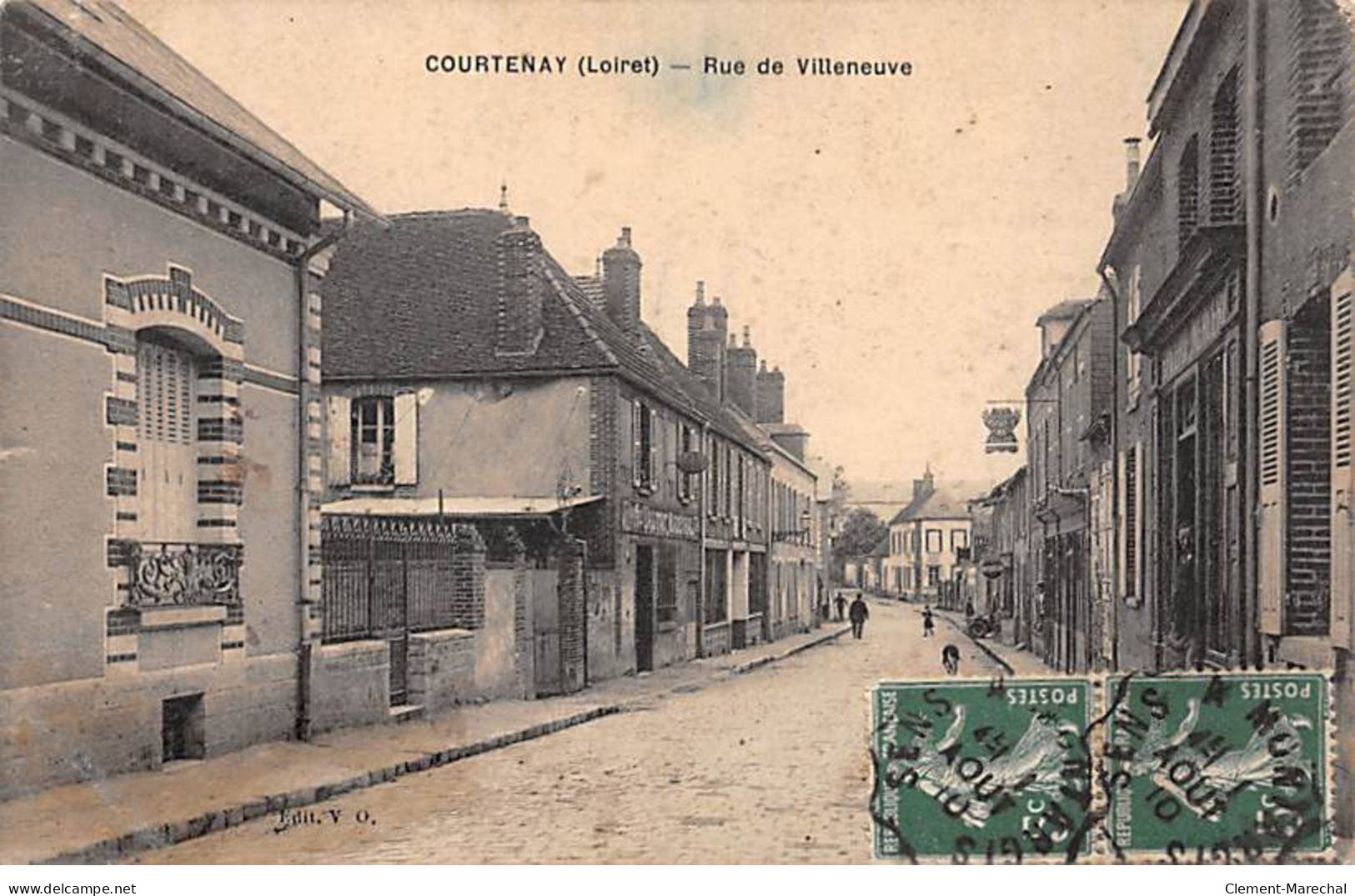 COURTENAY - Rue De Villeneuve - Très Bon état - Courtenay