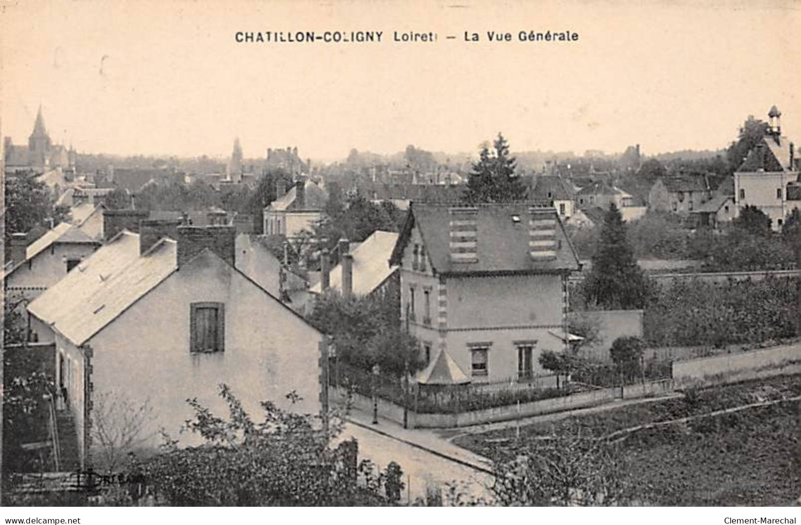 CHATILLON COLIGNY - La Vue Générale - Très Bon état - Chatillon Coligny
