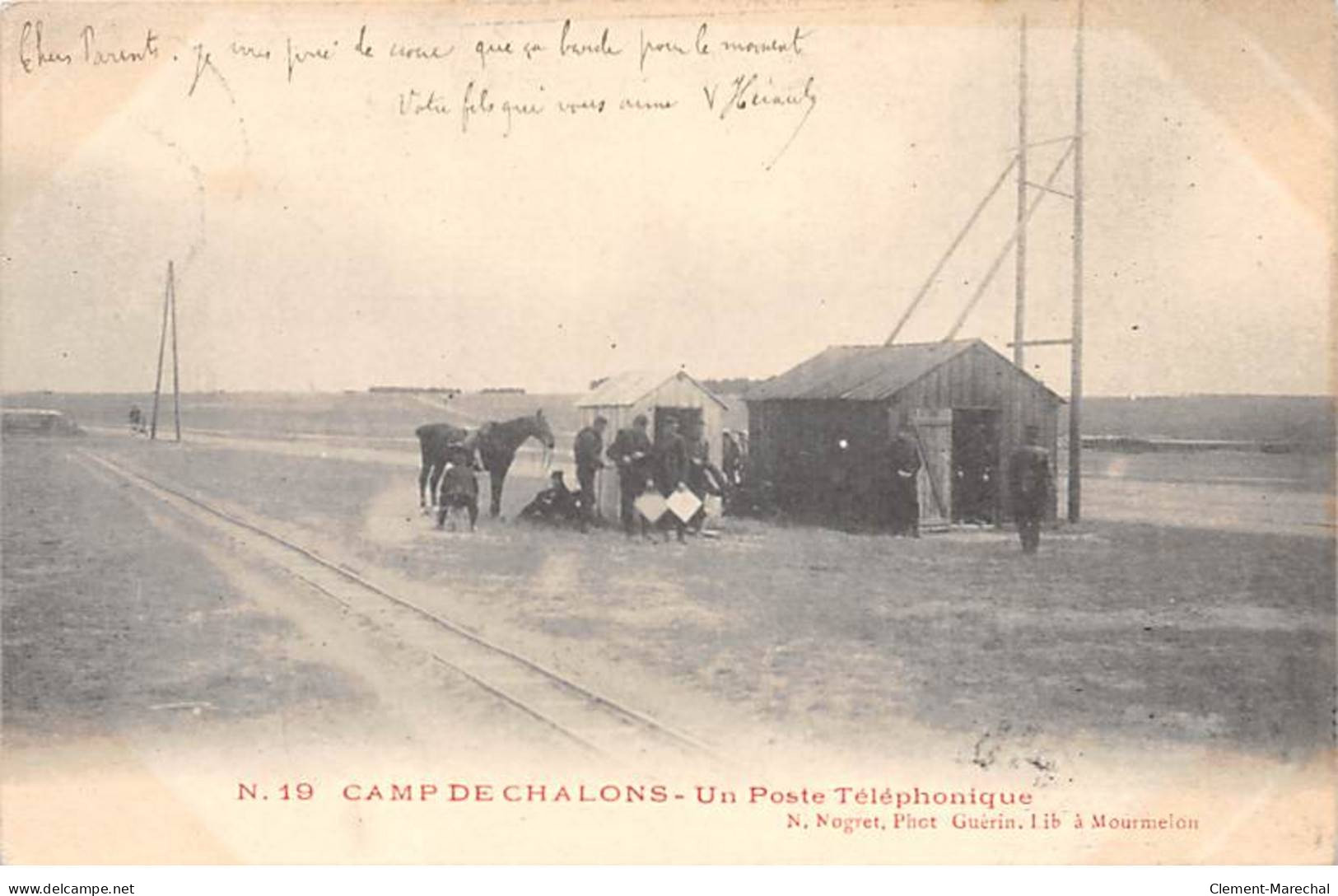 CAMP DE CHALONS - Un Poste Téléphonique - Très Bon état - Camp De Châlons - Mourmelon