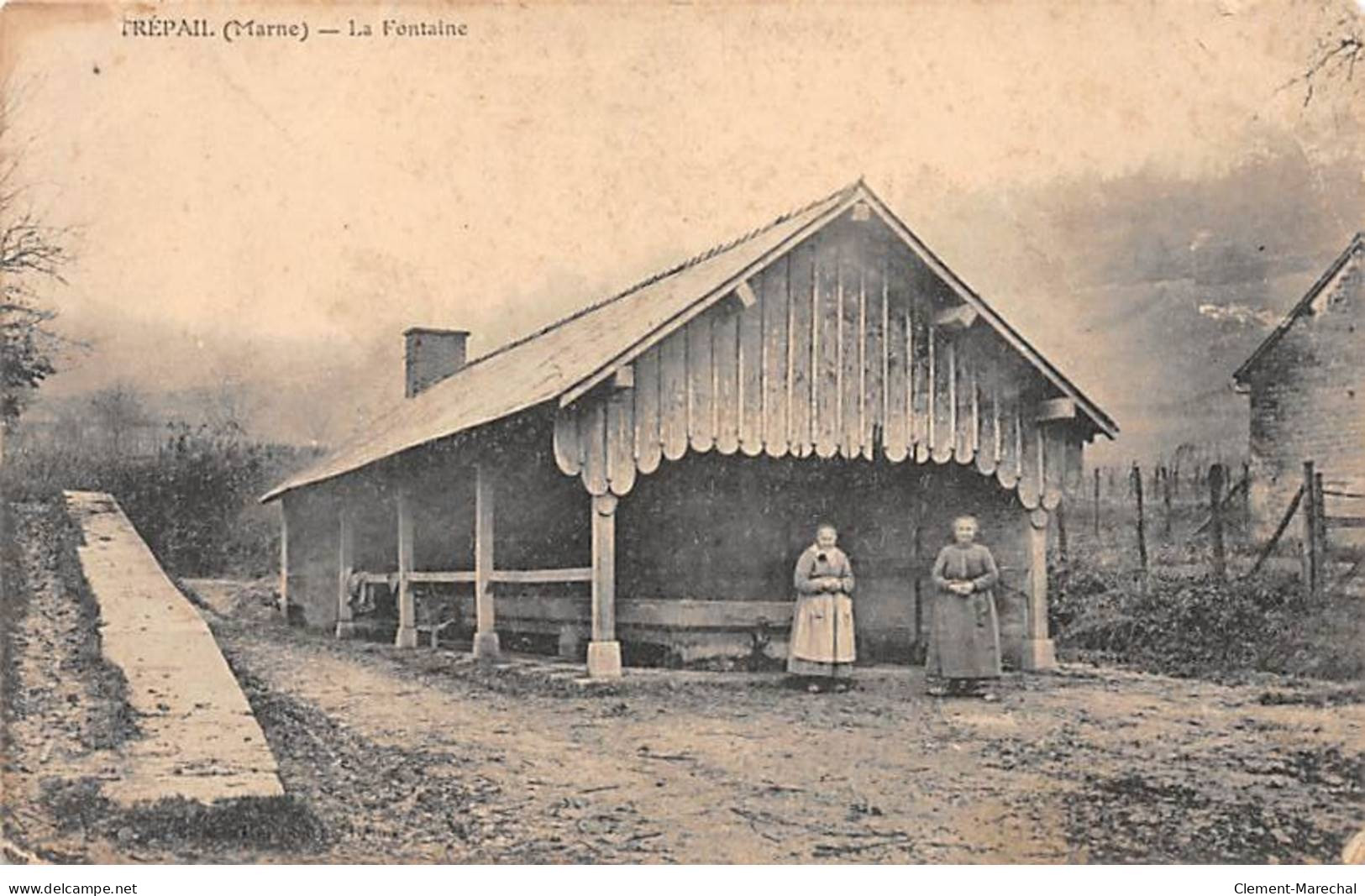 TREPAIL - La Fontaine - Très Bon état - Vitry-le-François