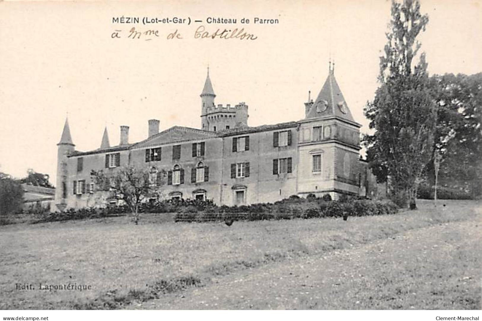 MEZIN - Château De Parron - Très Bon état - Autres & Non Classés