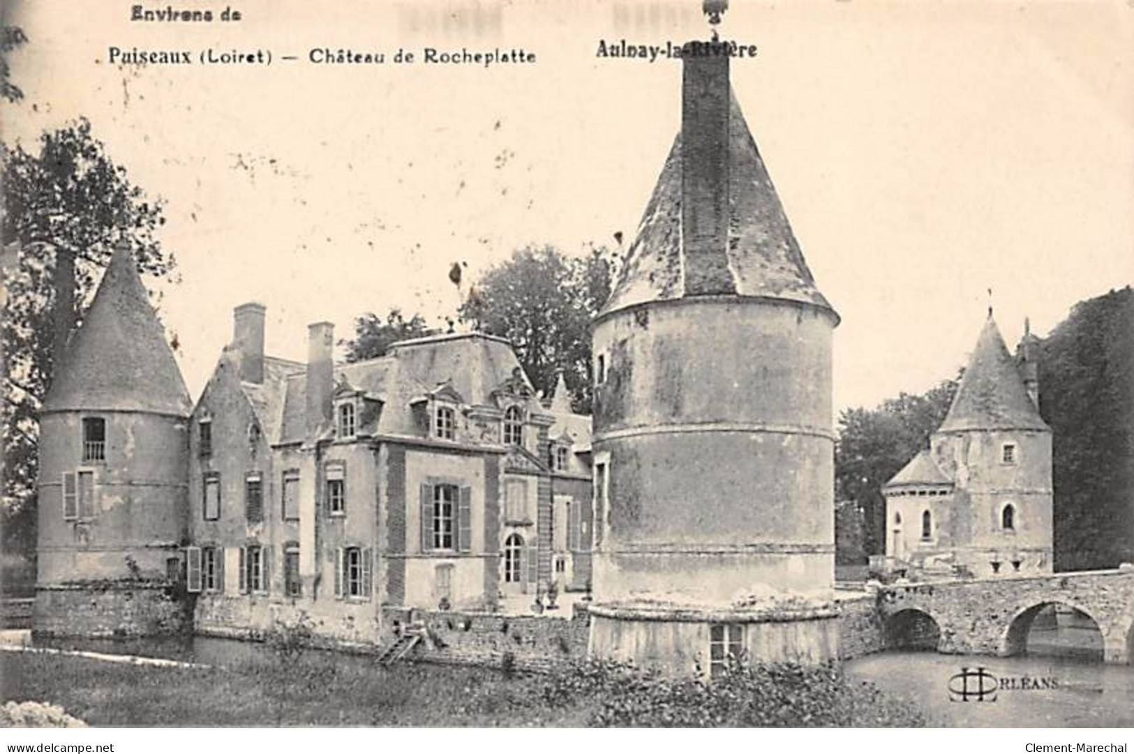 PUISEAUX - Château De La Rocheplatte - Très Bon état - Puiseaux