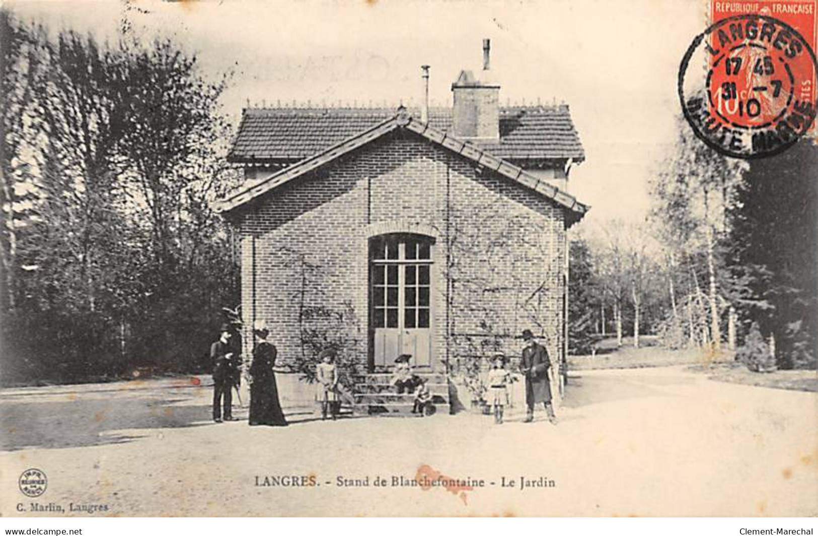 LANGRES - Stand De Blanchefontaine - Le Jardin - Très Bon état - Langres