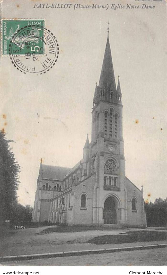 FAYL BILLOT - Eglise Notre Dame - Très Bon état - Fayl-Billot