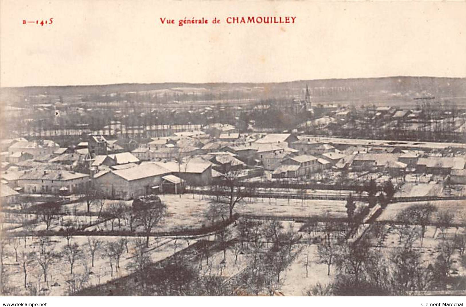 Vue Générale De CHAMOUILLEY - Très Bon état - Autres & Non Classés