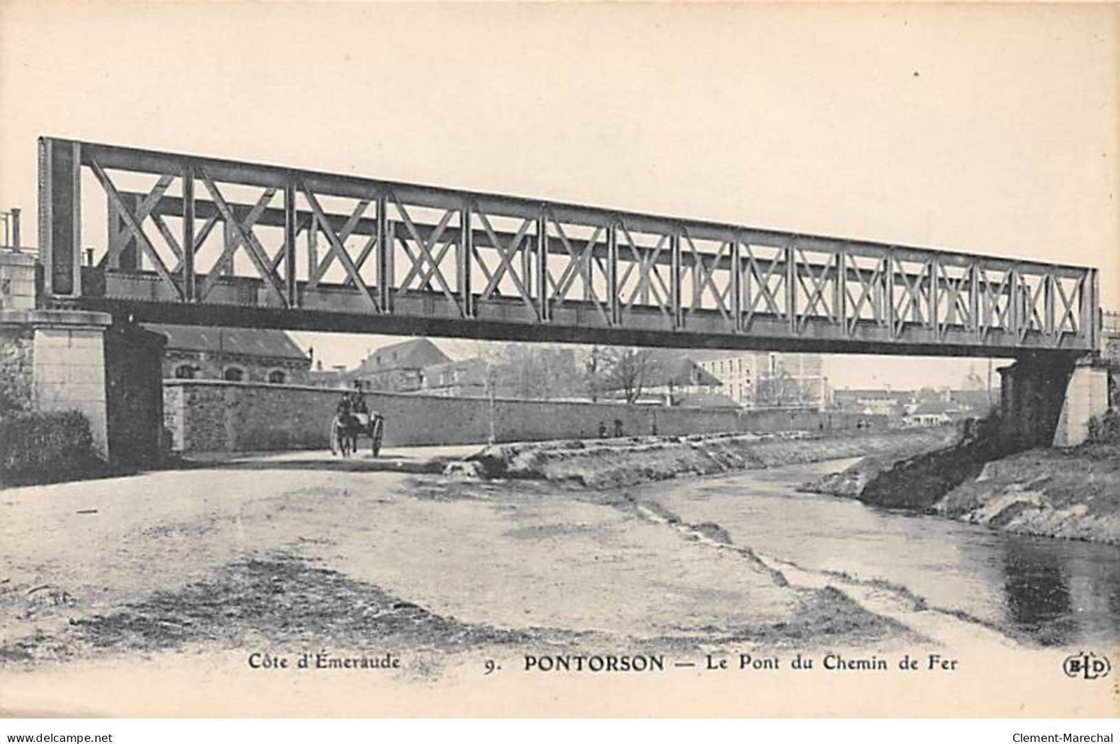 PONTORSON - Le Pont Du Chemin De Fer - Très Bon état - Pontorson